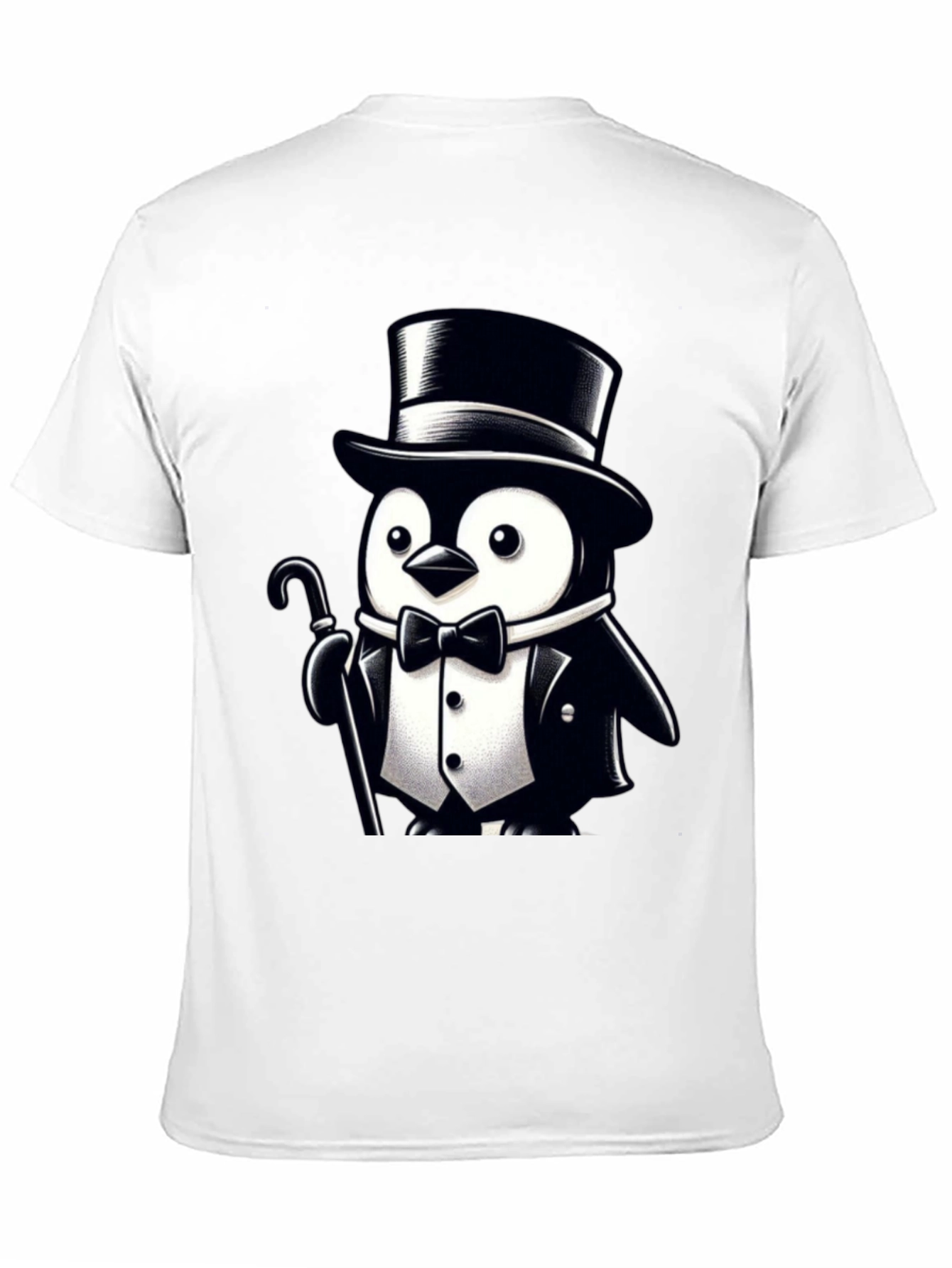 Penguin Tuxedo Graphic Tee - Classy Cool