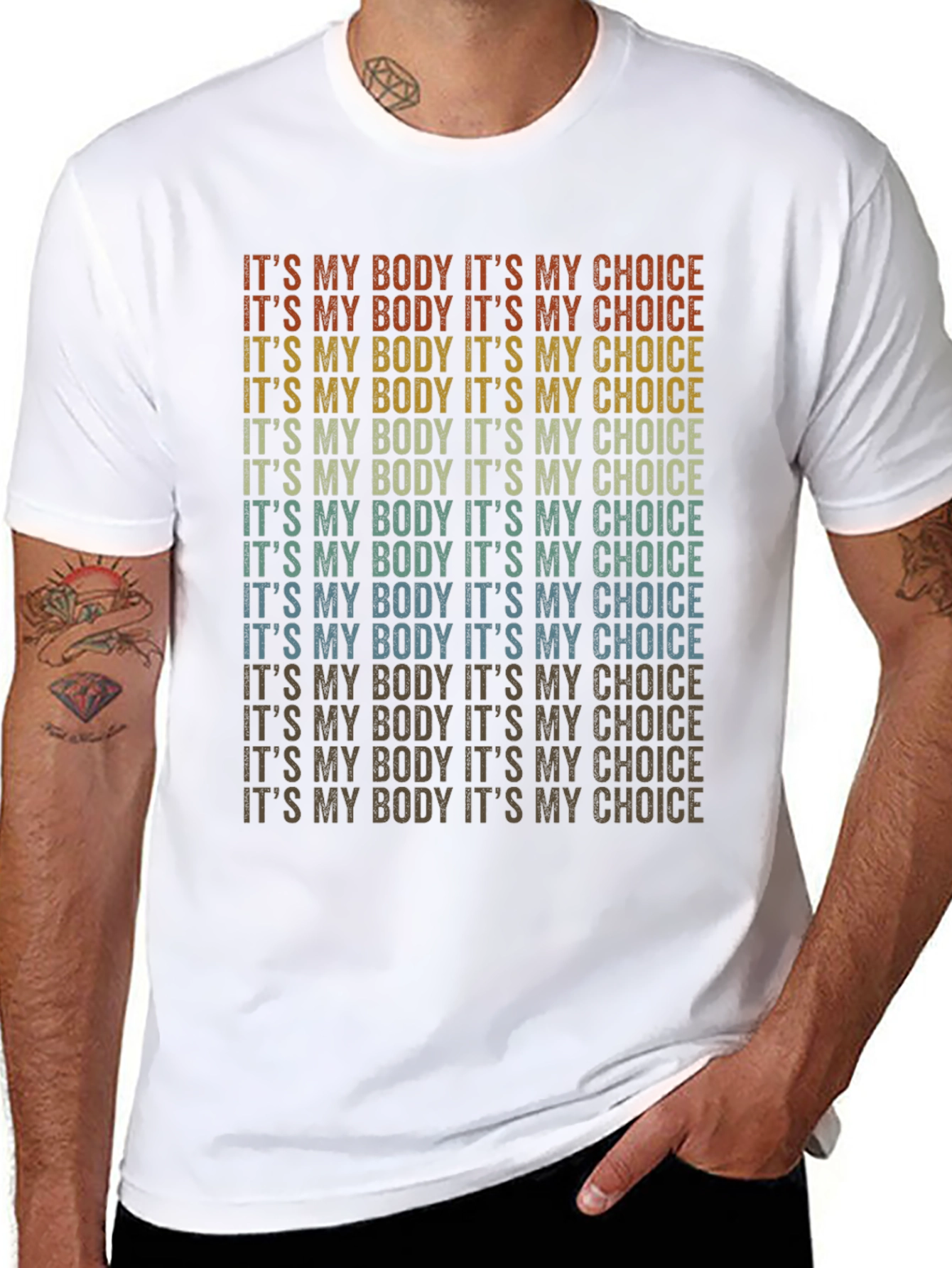 Its My Body Its My Choice Graphic T-Shirt