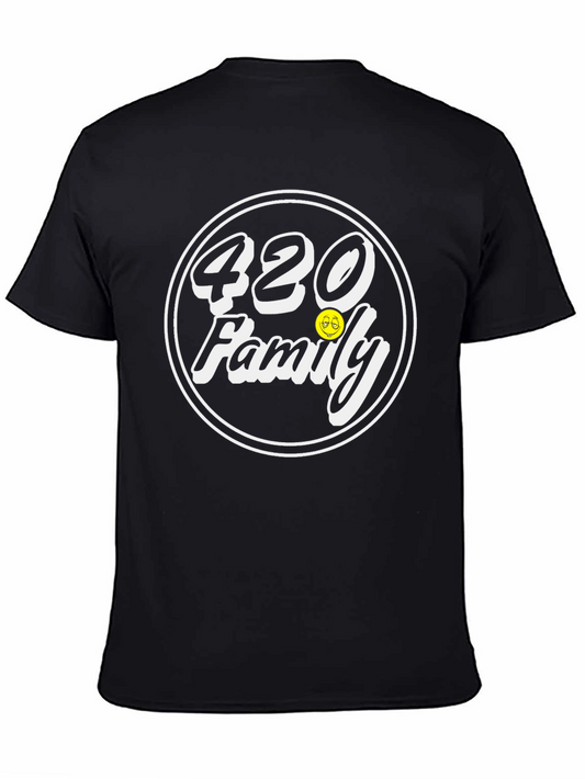 420 Family Graphic T-Shirt