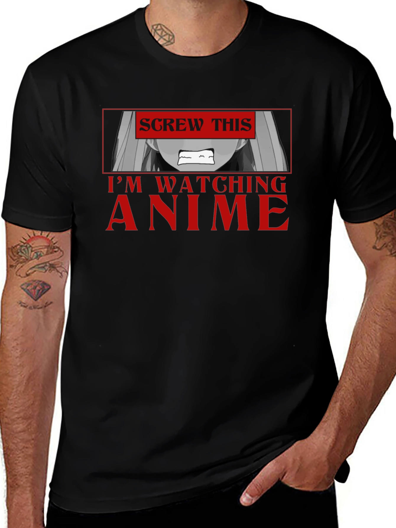 Screw This Im Watching Anime T-Shirt
