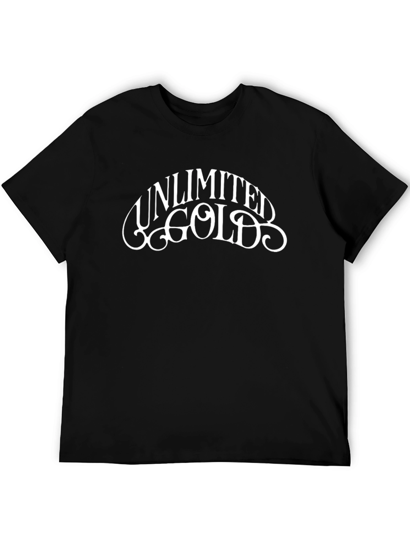 Unlimited Gold Black T-Shirt
