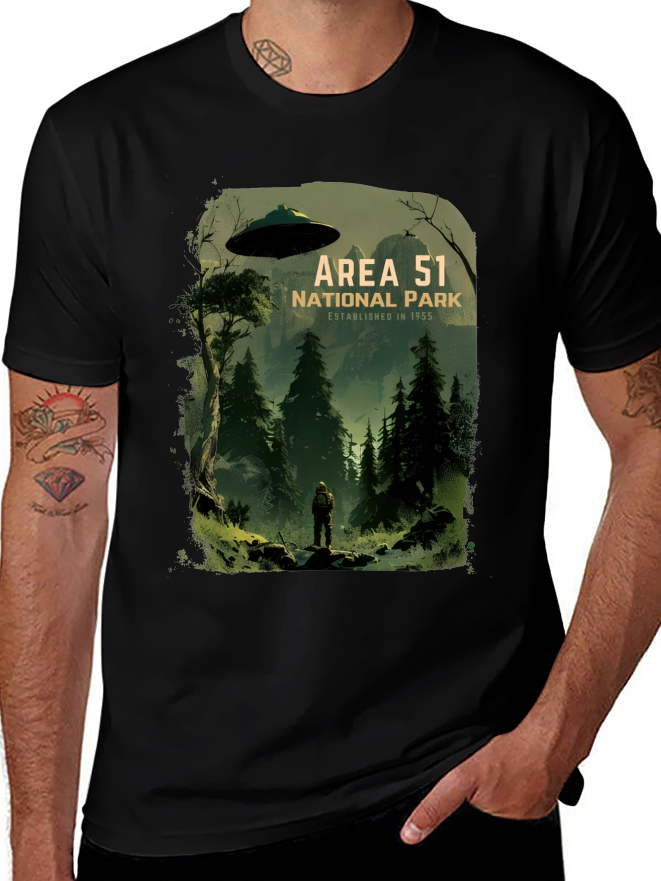 Area 51 National Park UFO T-Shirt