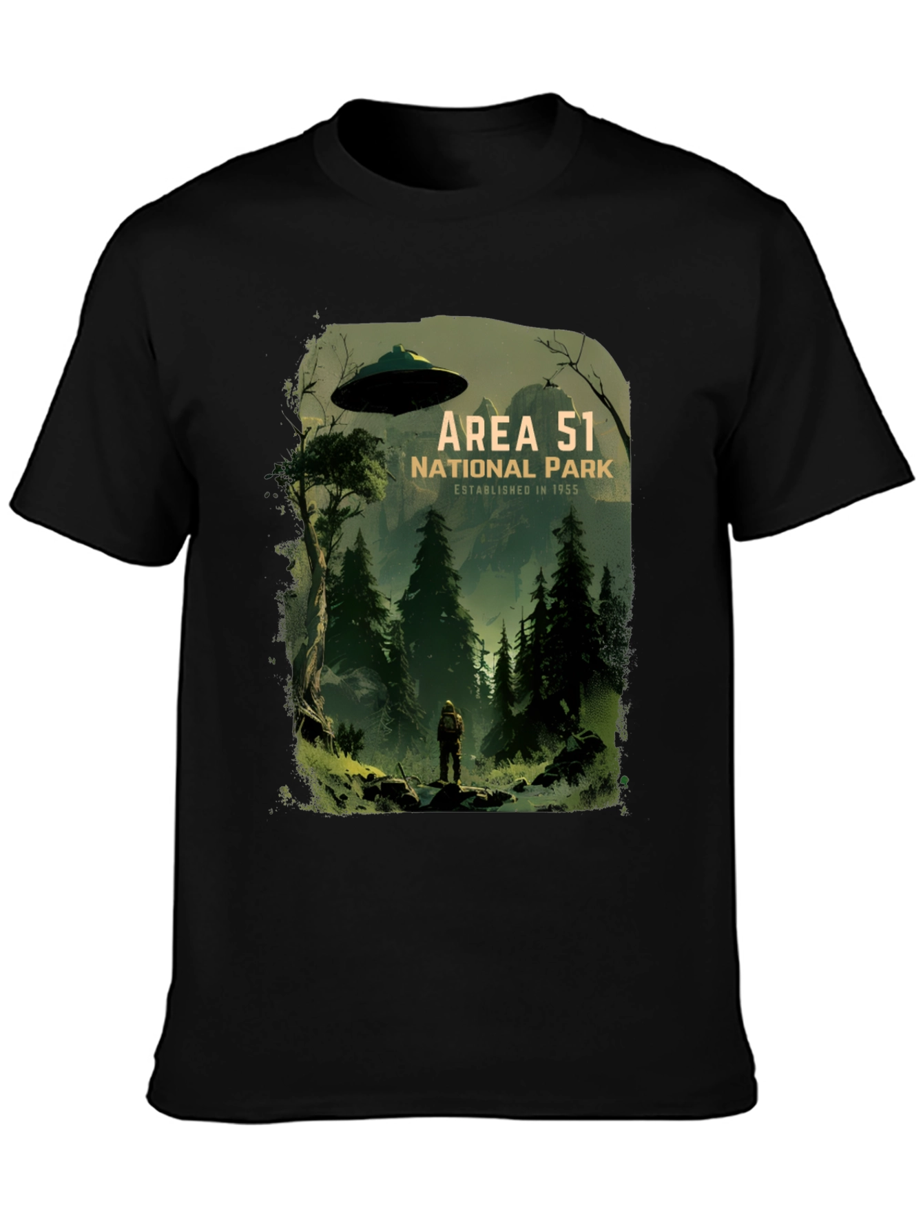 Area 51 National Park UFO T-Shirt