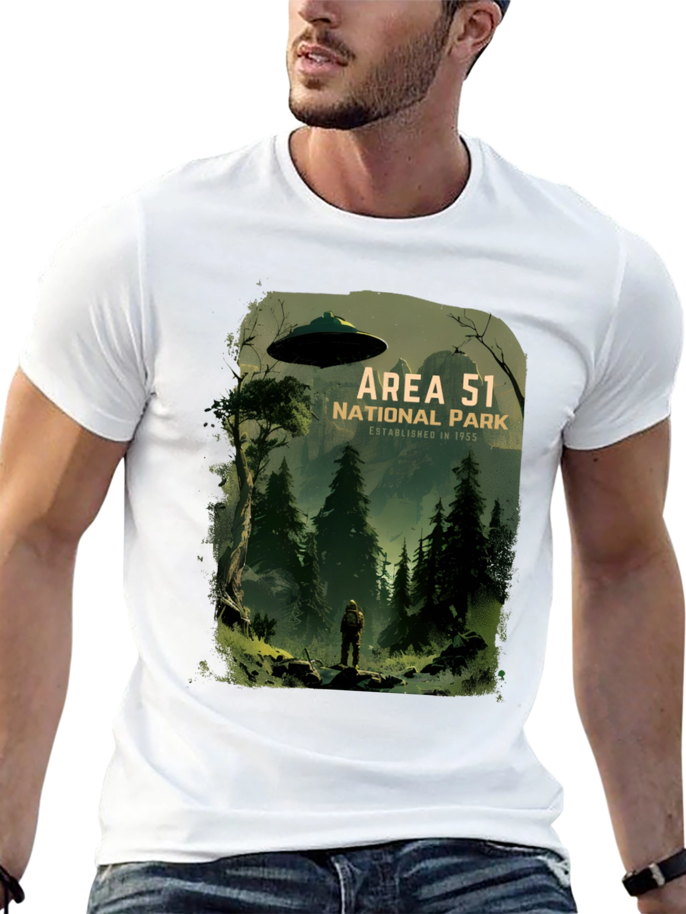 Area 51 National Park UFO T-Shirt