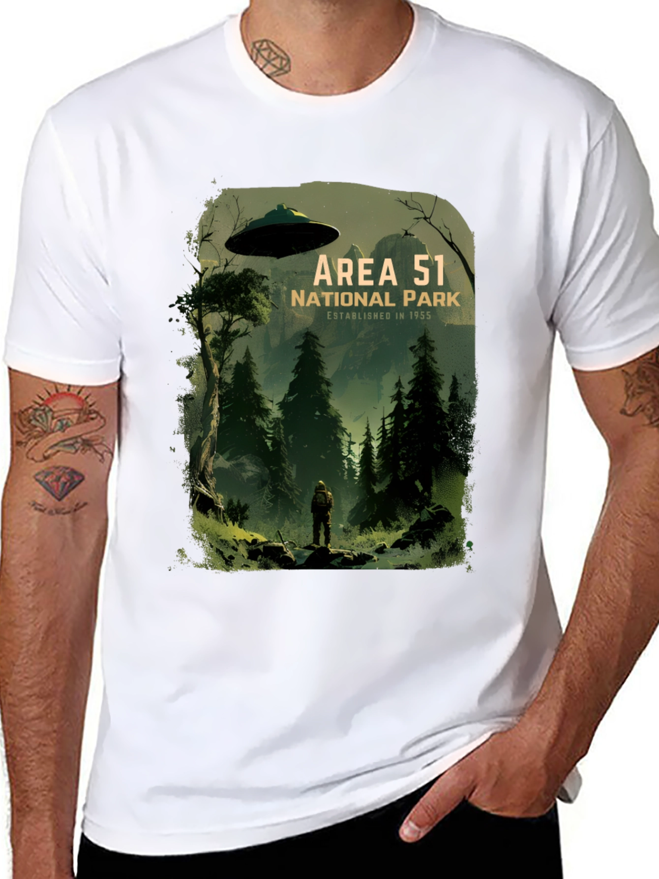Area 51 National Park UFO T-Shirt