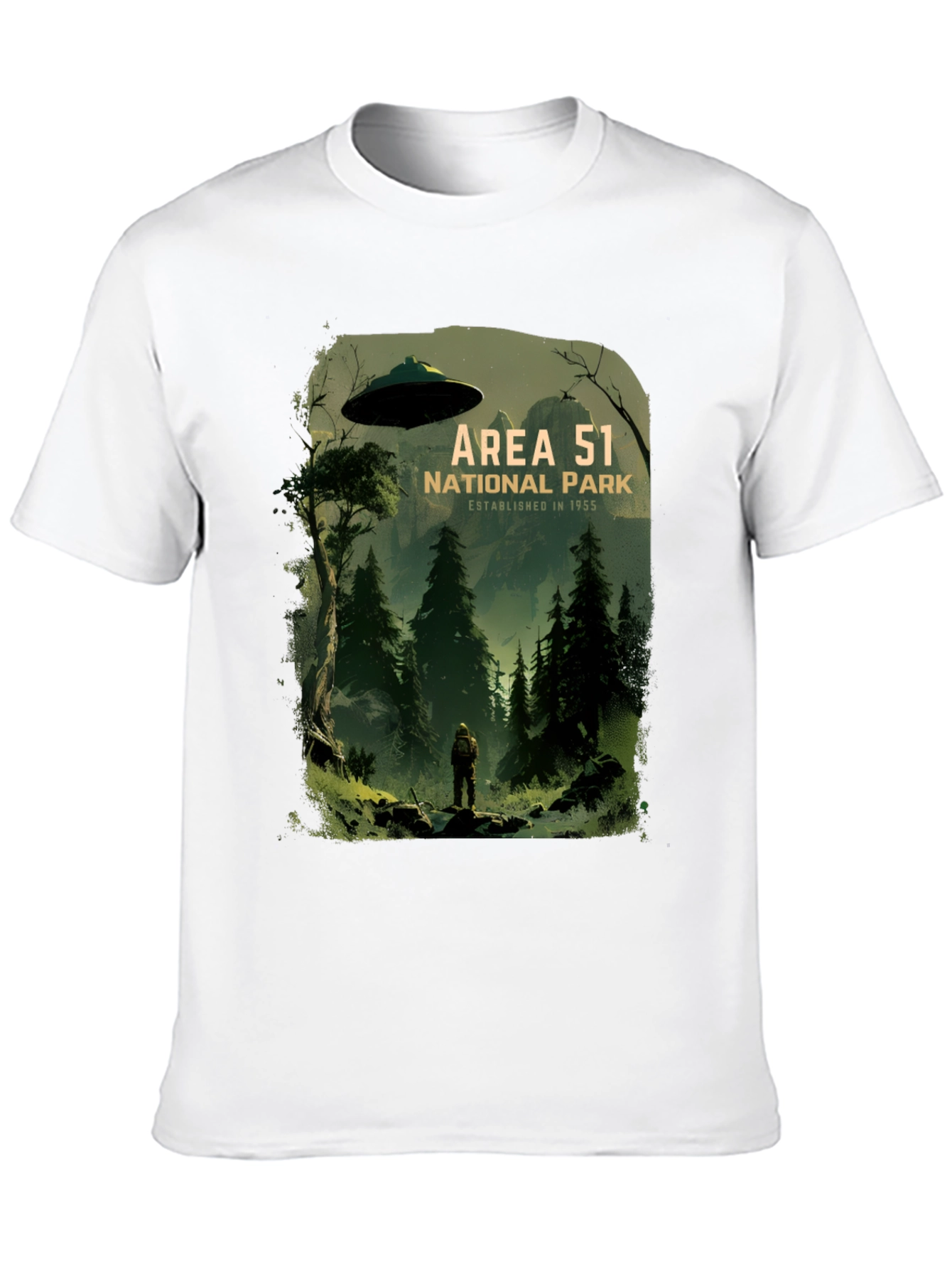 Area 51 National Park UFO T-Shirt