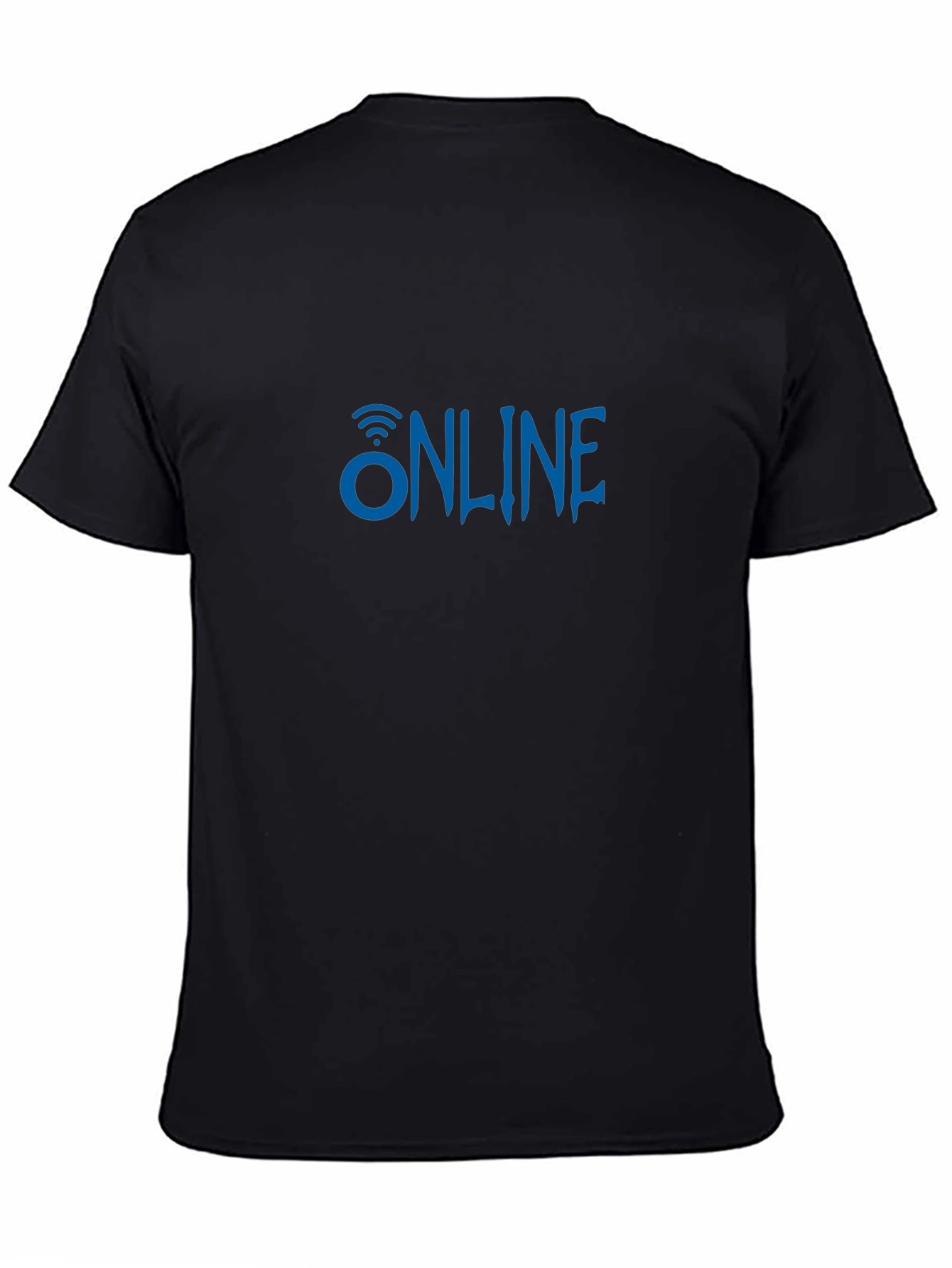 Online Graphic T-Shirt - Black