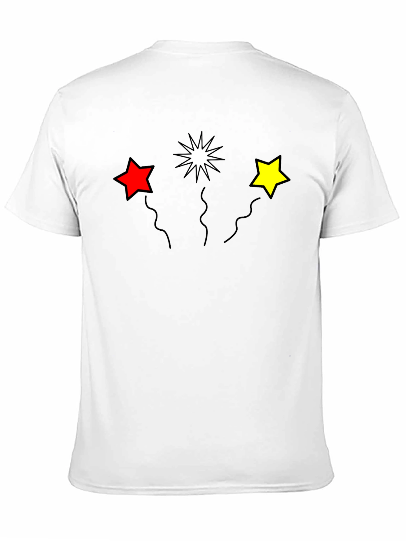 Stars T-Shirt - Black