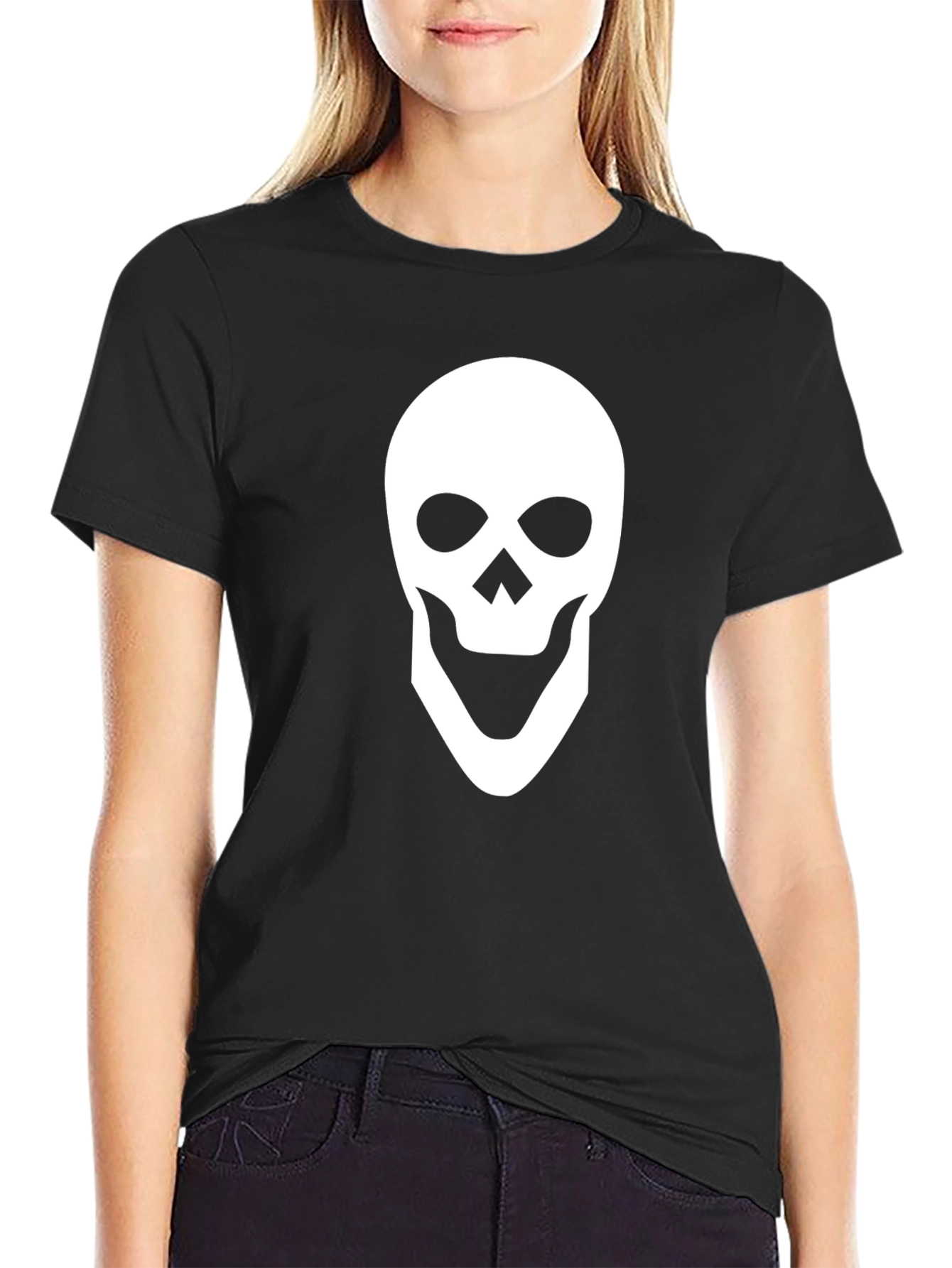 Skull Graphic Black T-Shirt