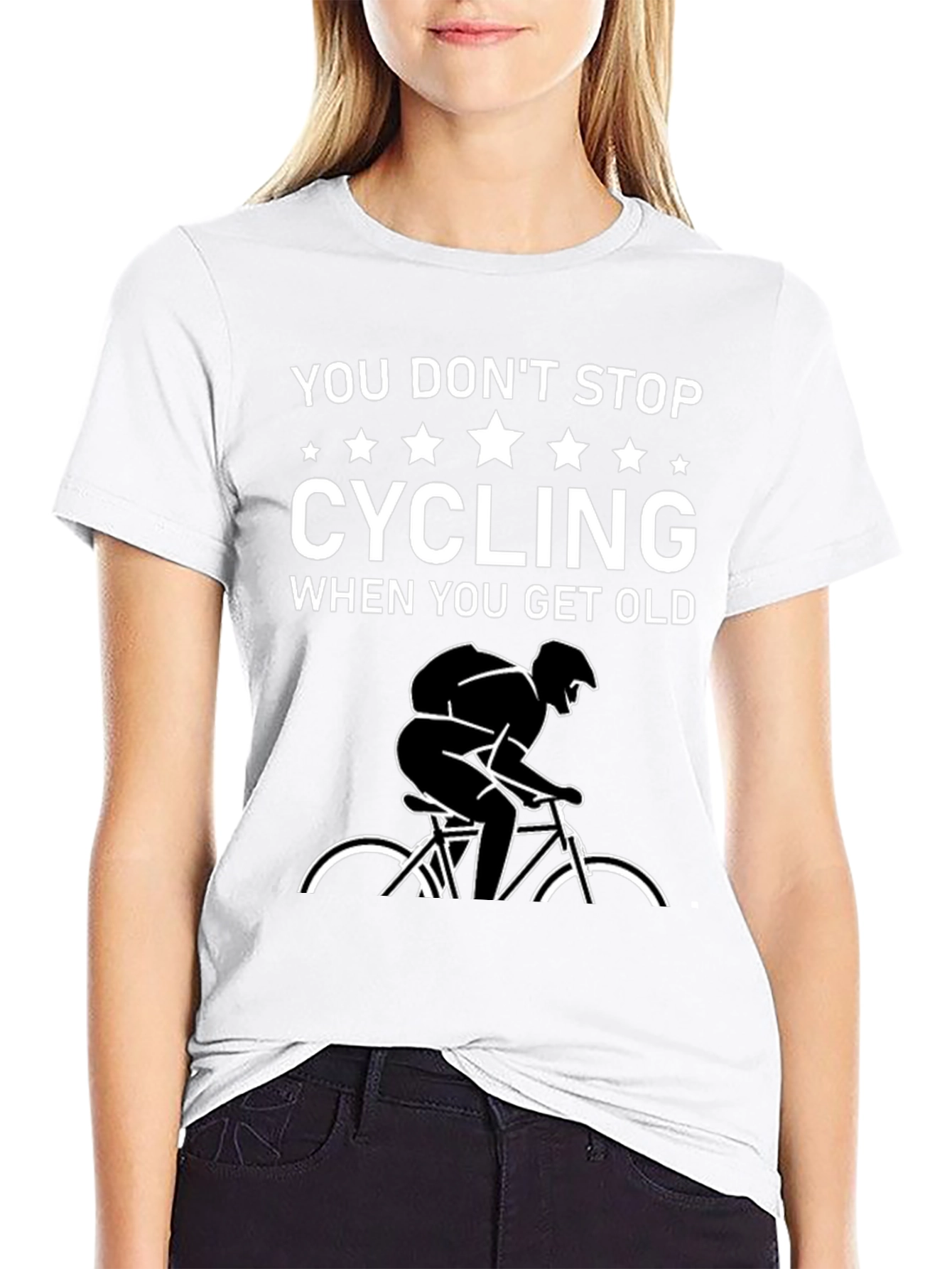 Cycling T-Shirt - You Dont Stop Cycling