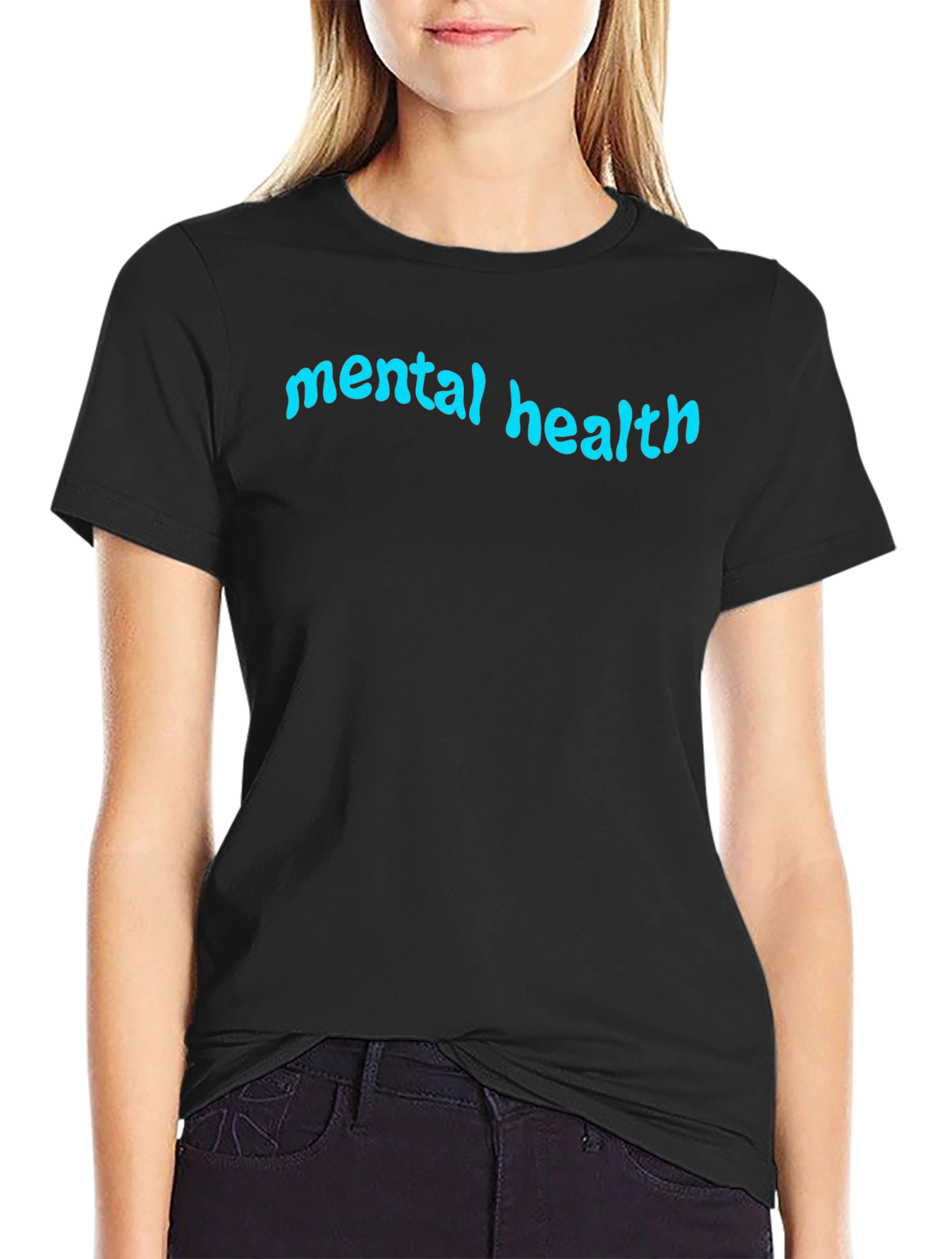 Mental Health Awareness Tee - Black