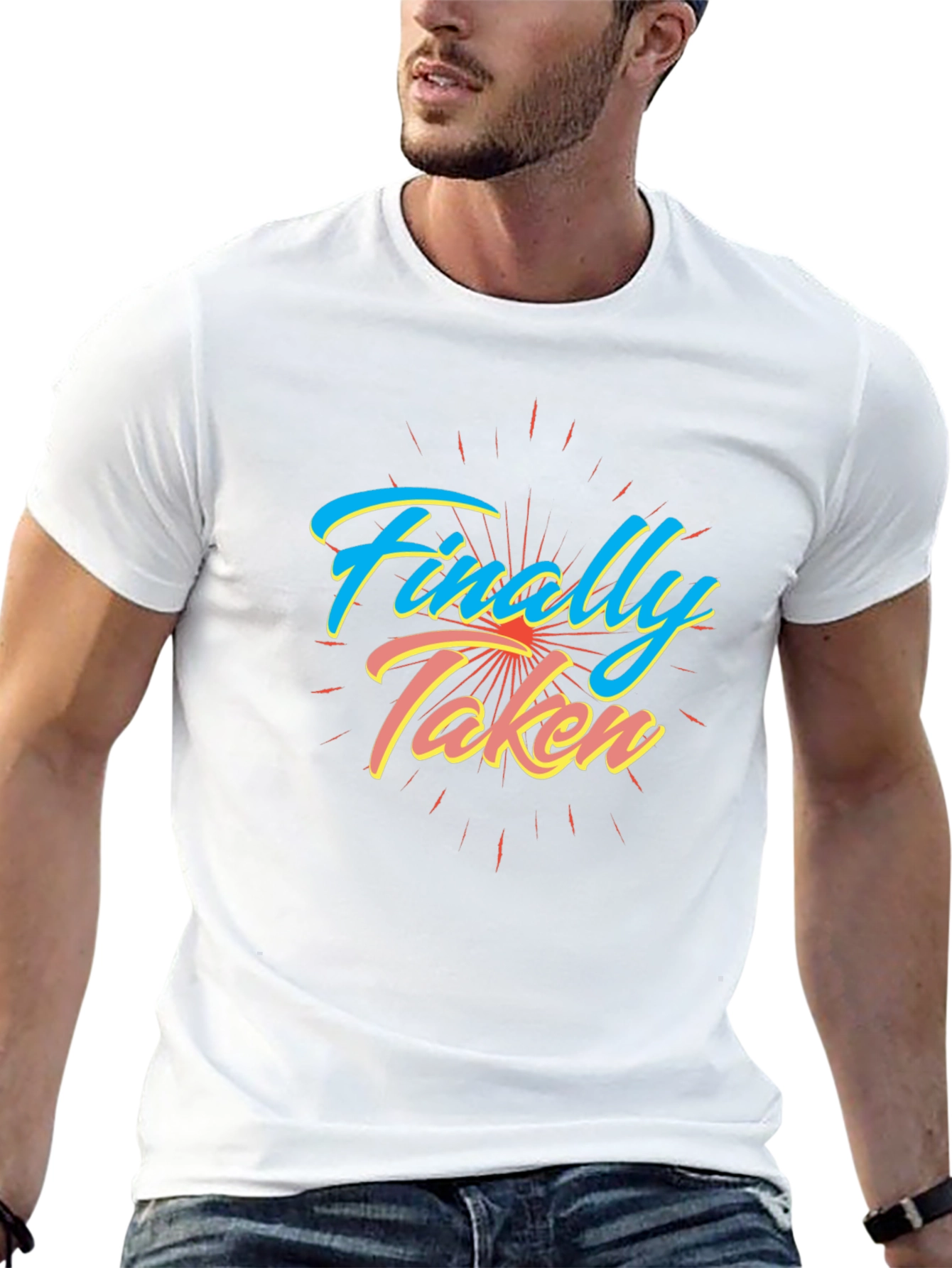 Finally Taken Graphic Tee - Black