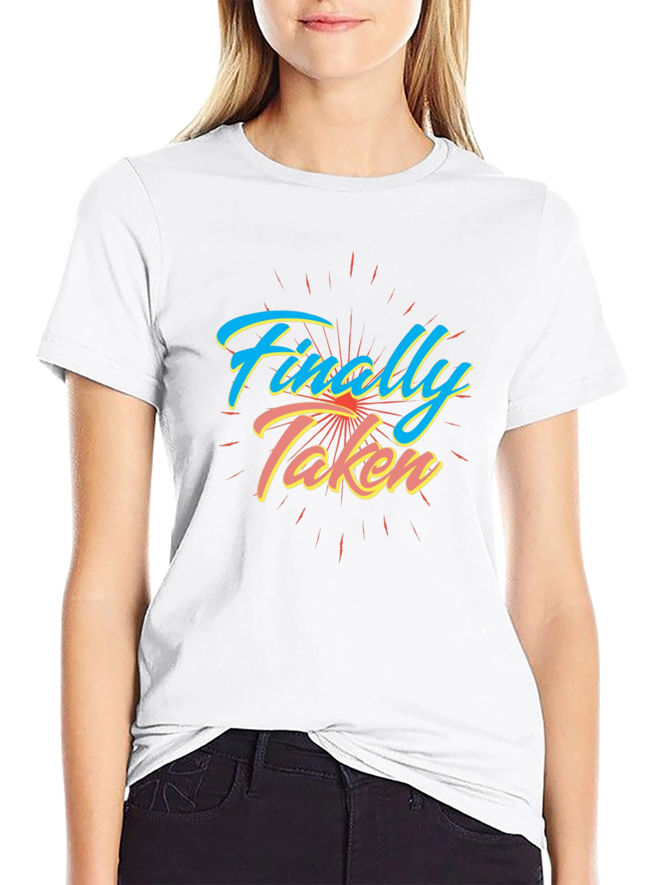 Finally Taken Graphic Tee - Black