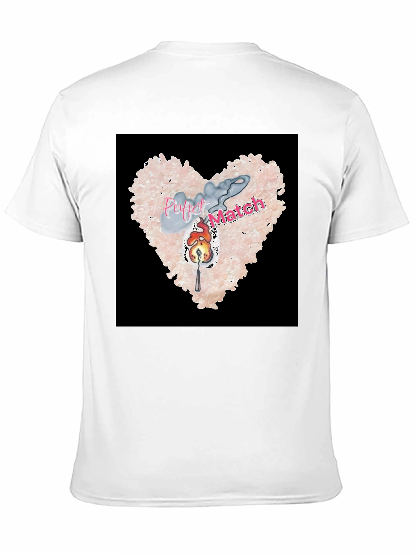 Perfect Match Heart Graphic T-Shirt