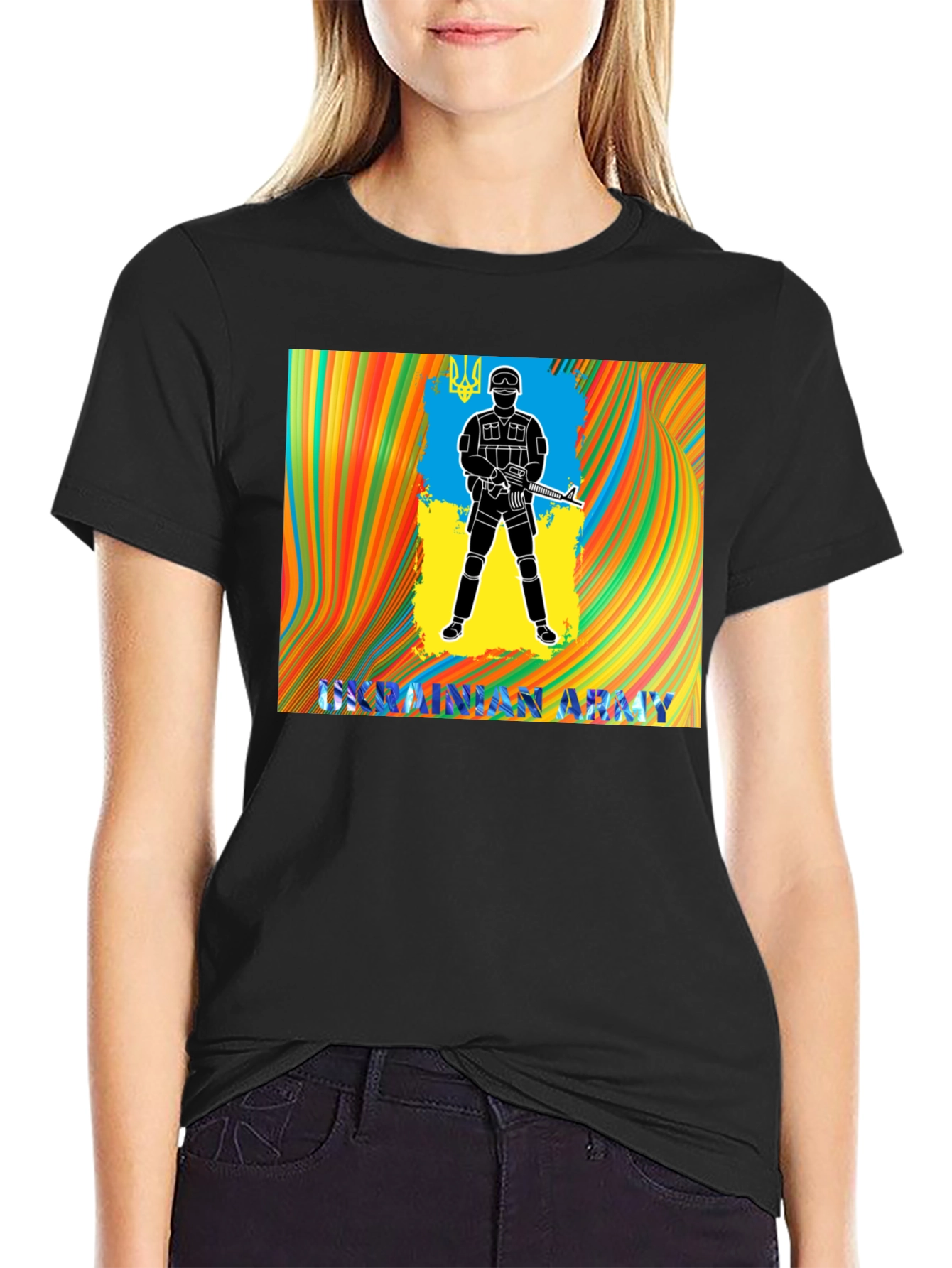 Ukraine Army T-Shirt - Patriotic Design