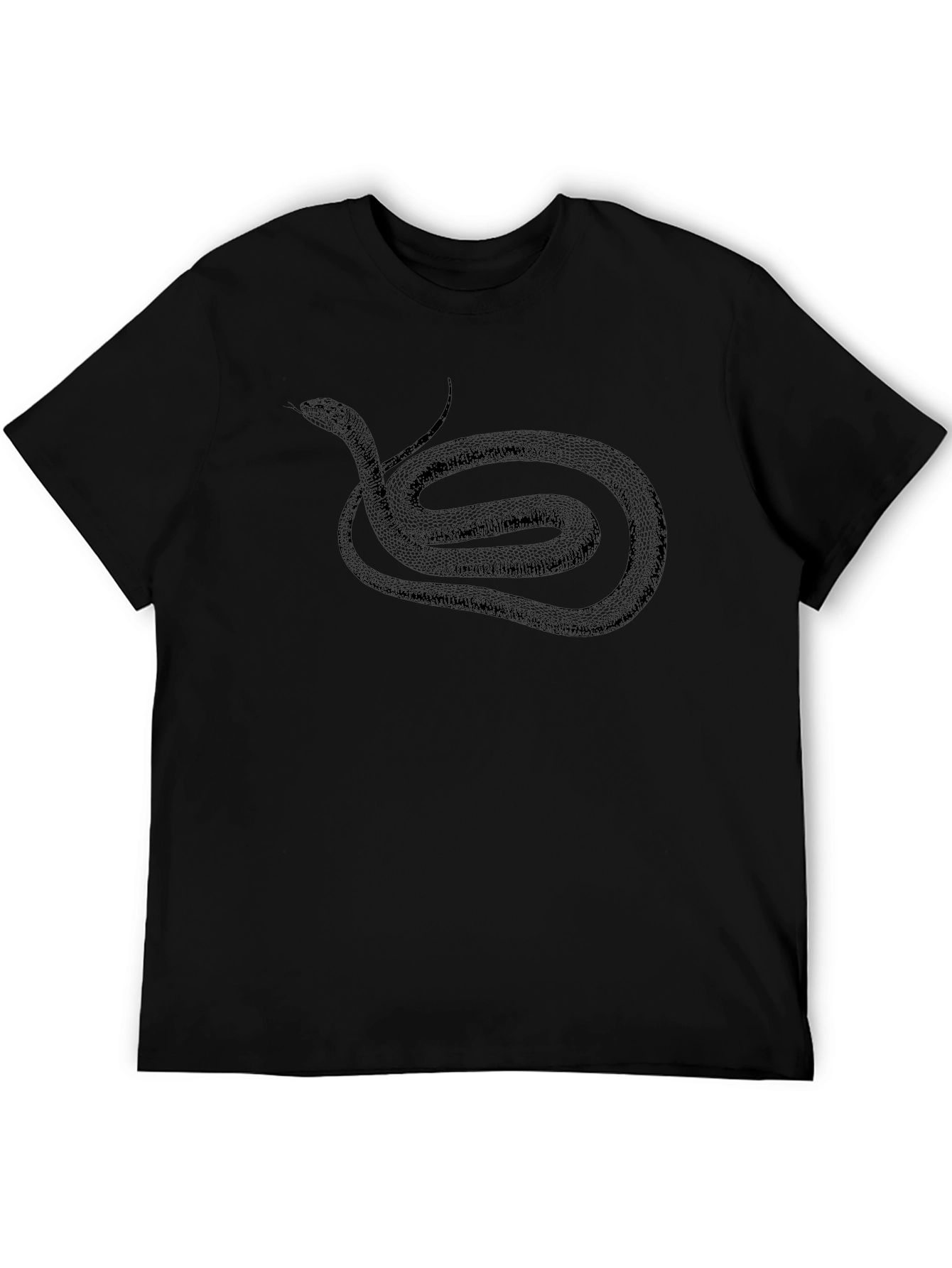 Black Snake Graphic T-Shirt