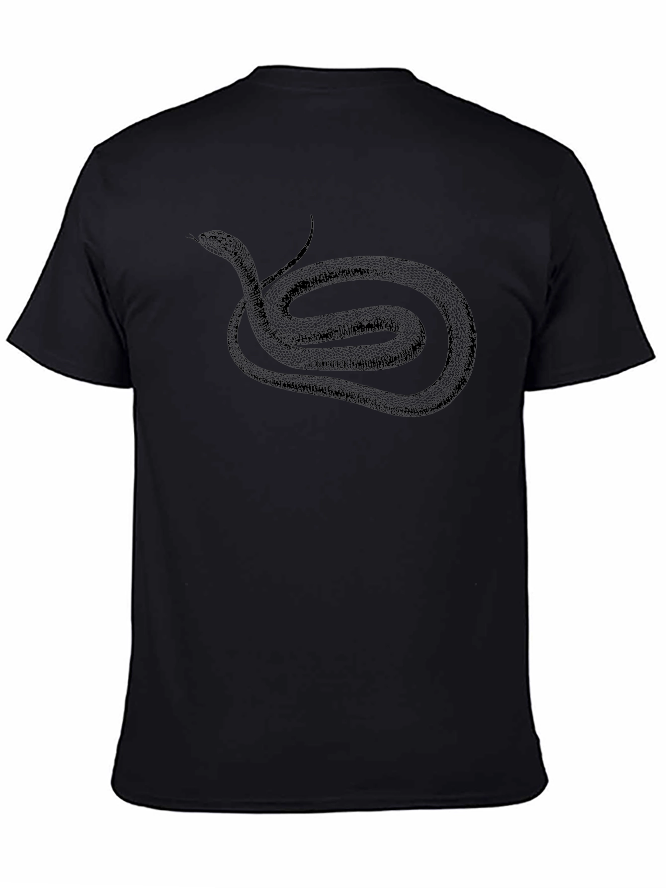 Black Snake Graphic T-Shirt