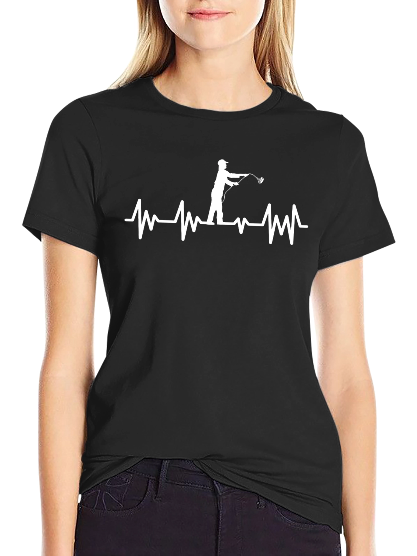 Fishing Heartbeat T-Shirt - Anglers Life