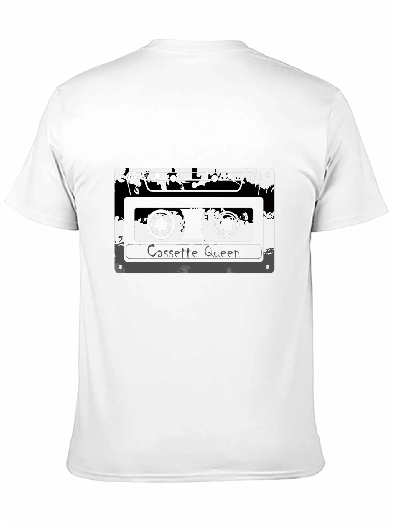 Cassette Queen Graphic Tee - Retro Style