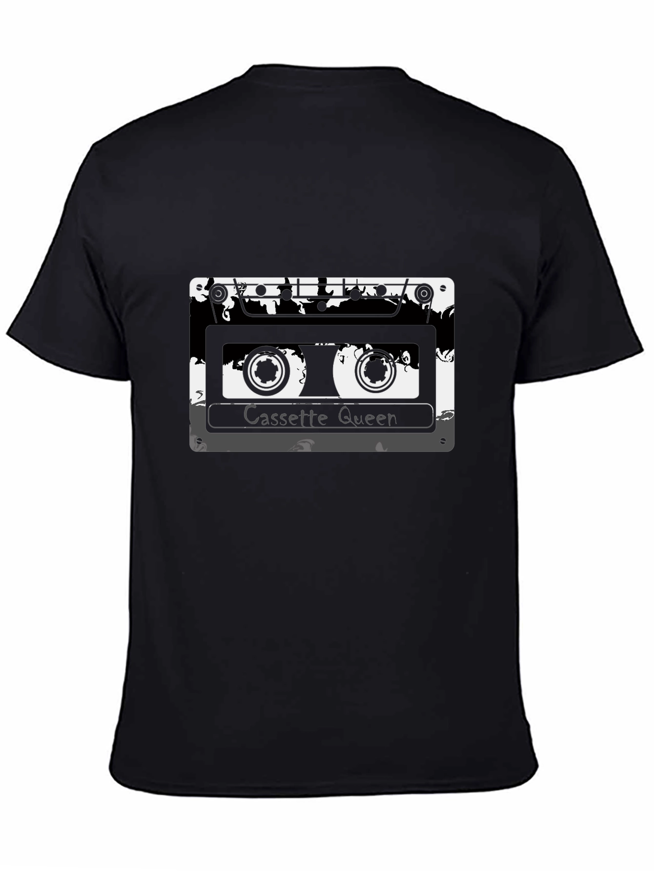 Cassette Queen Graphic Tee - Retro Style