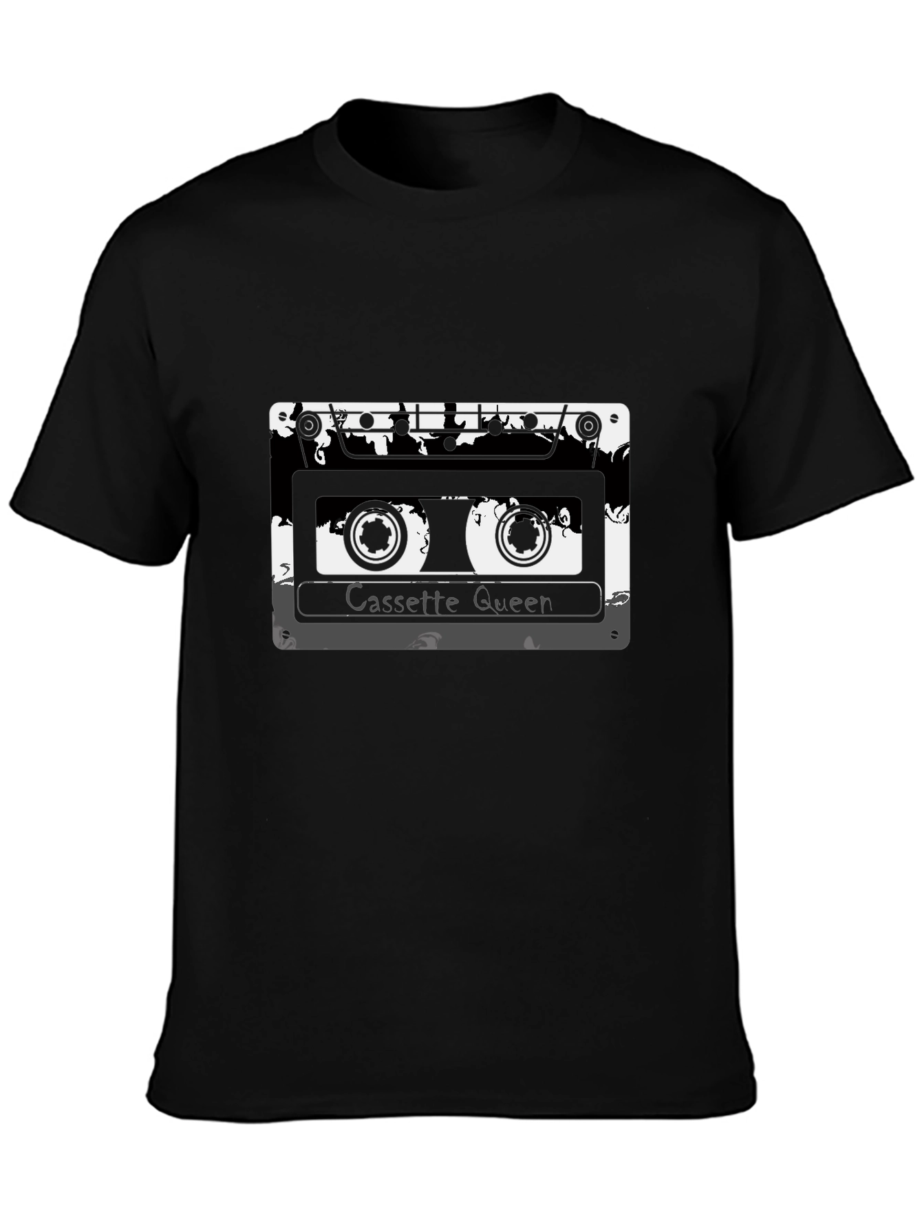 Cassette Queen Graphic Tee - Retro Style