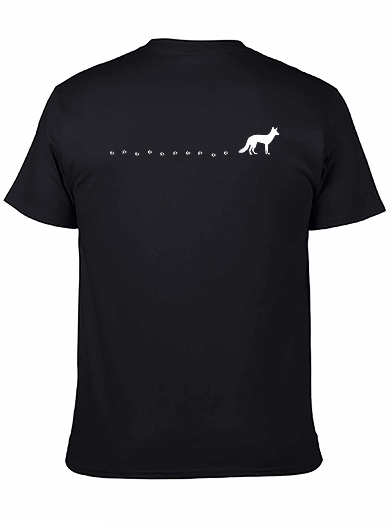 Fox Track T-Shirt - Stylish Animal Print