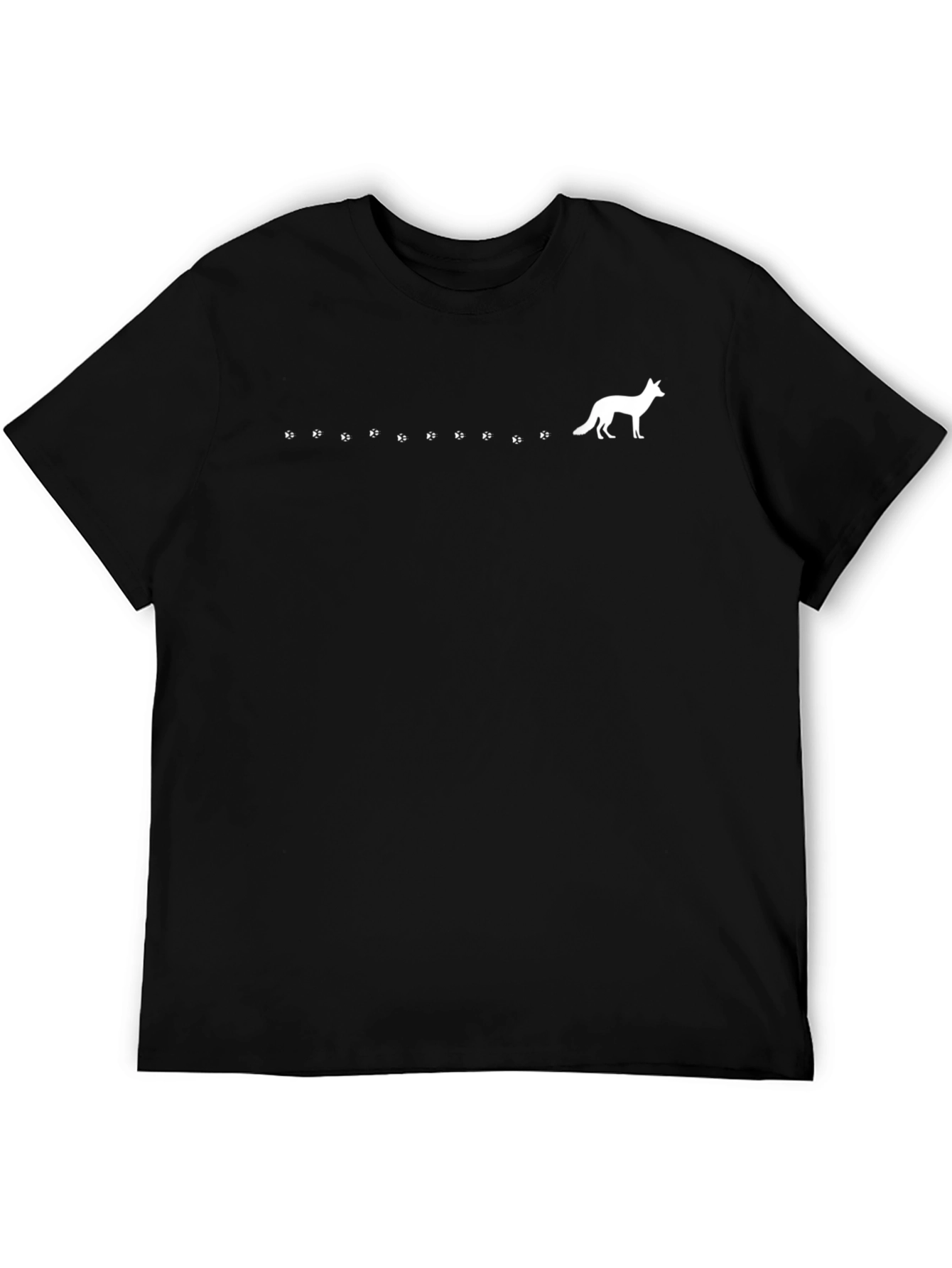 Fox Track T-Shirt - Stylish Animal Print