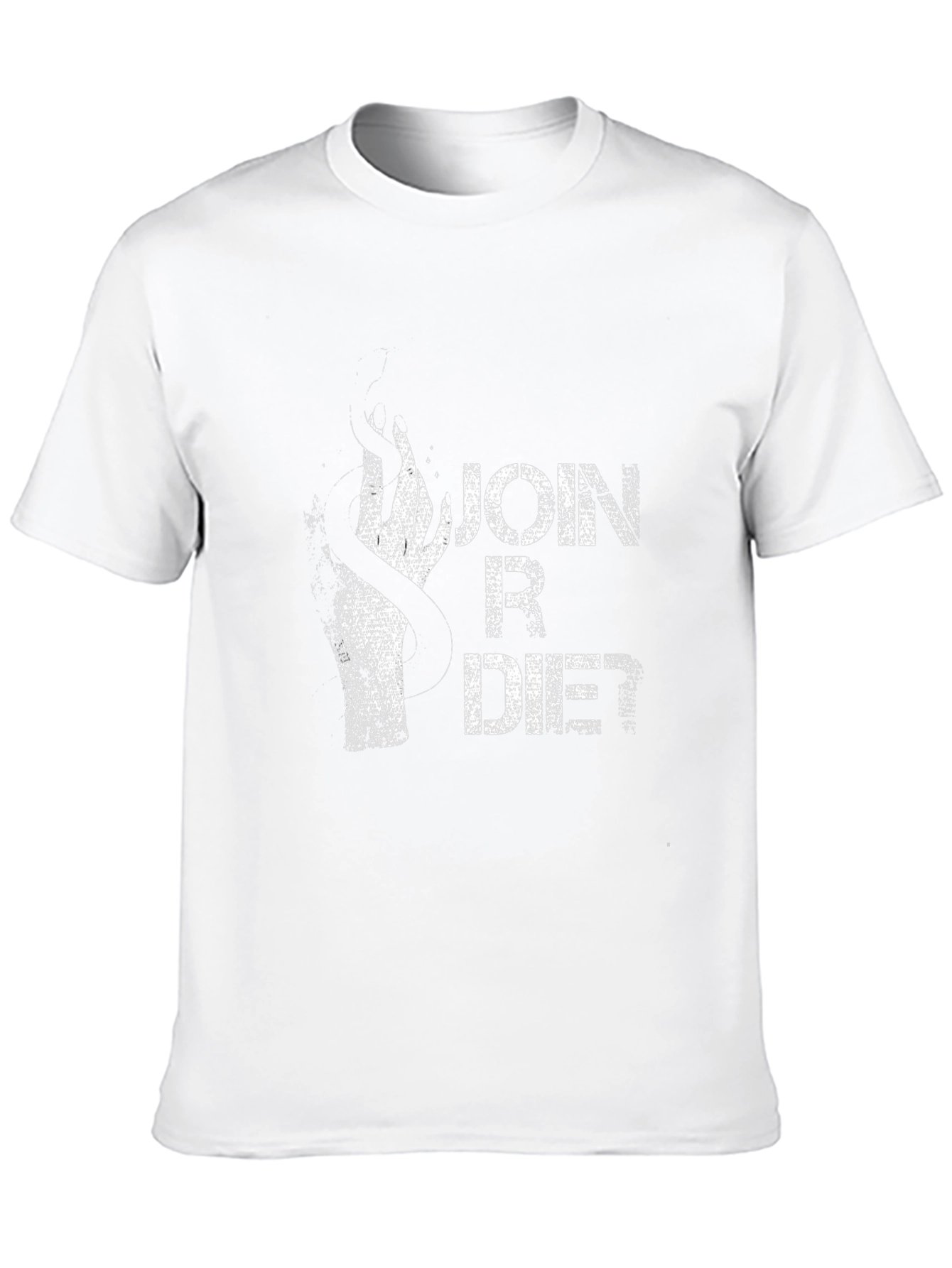 Join R Diet T-Shirt - Black Graphic Tee