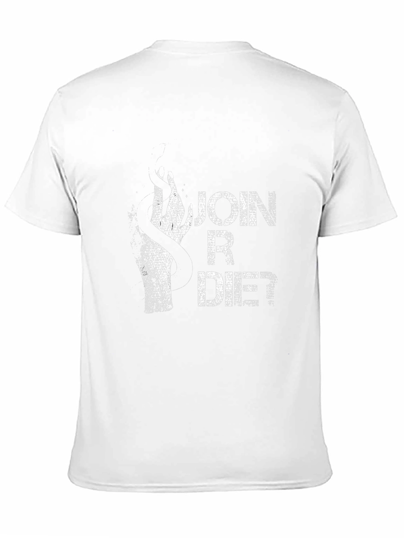 Join R Diet T-Shirt - Black Graphic Tee