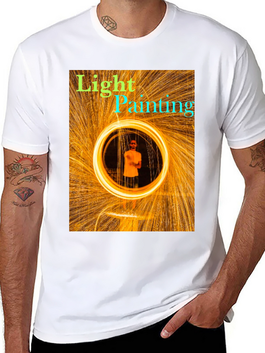 Light Painting T-Shirt - Unique Art Tee
