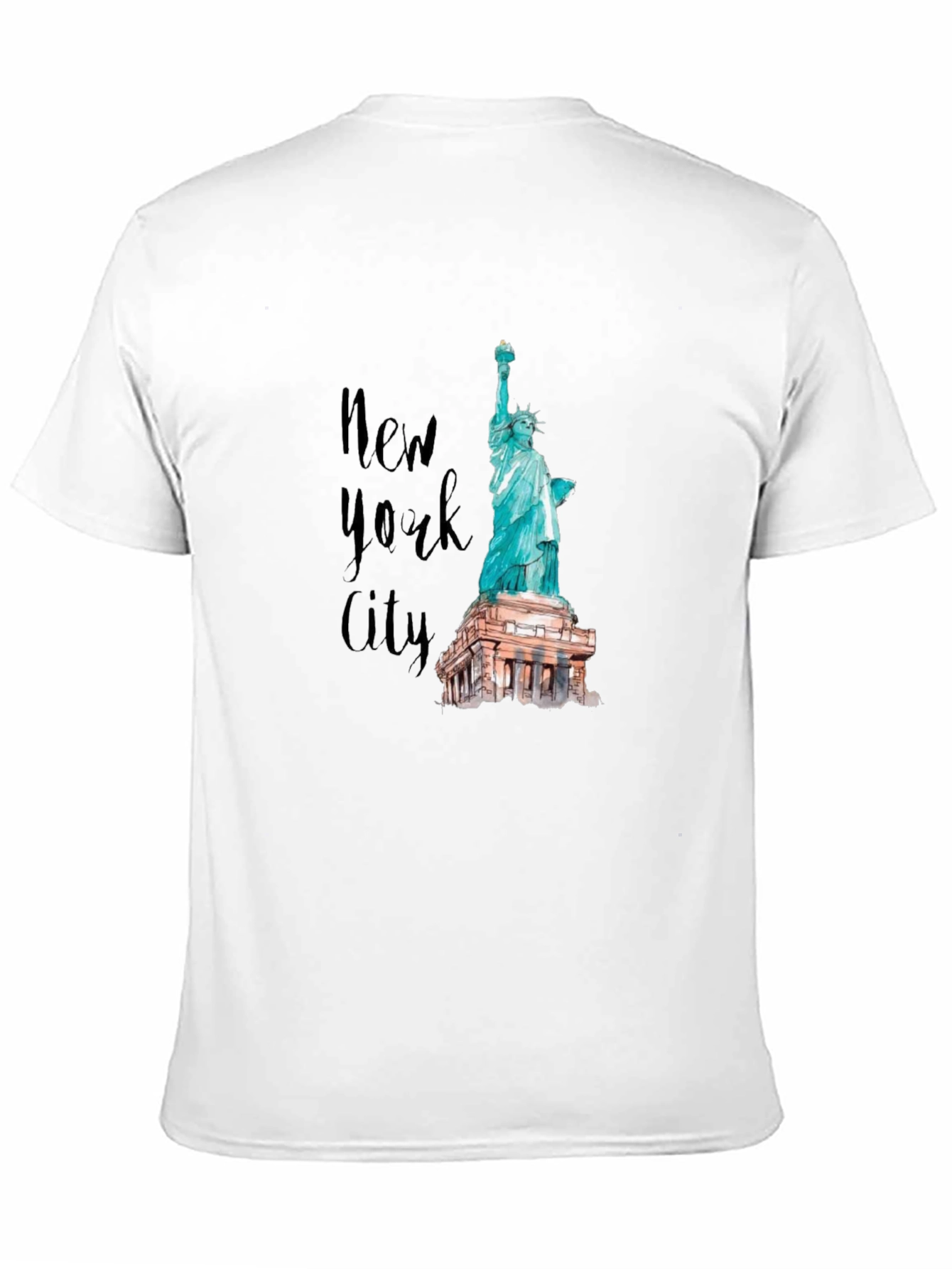 New York City Statue of Liberty Graphic T-Shirt