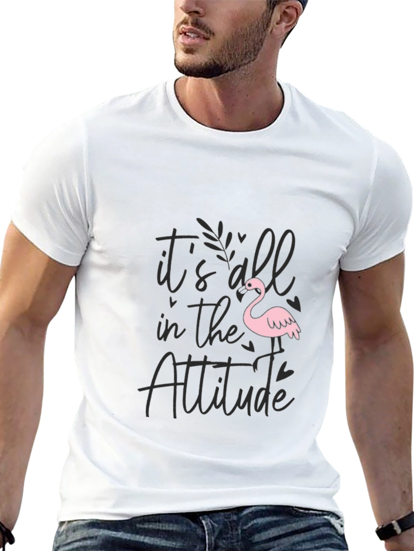 Its All in the Attitude Black T-Shirt
