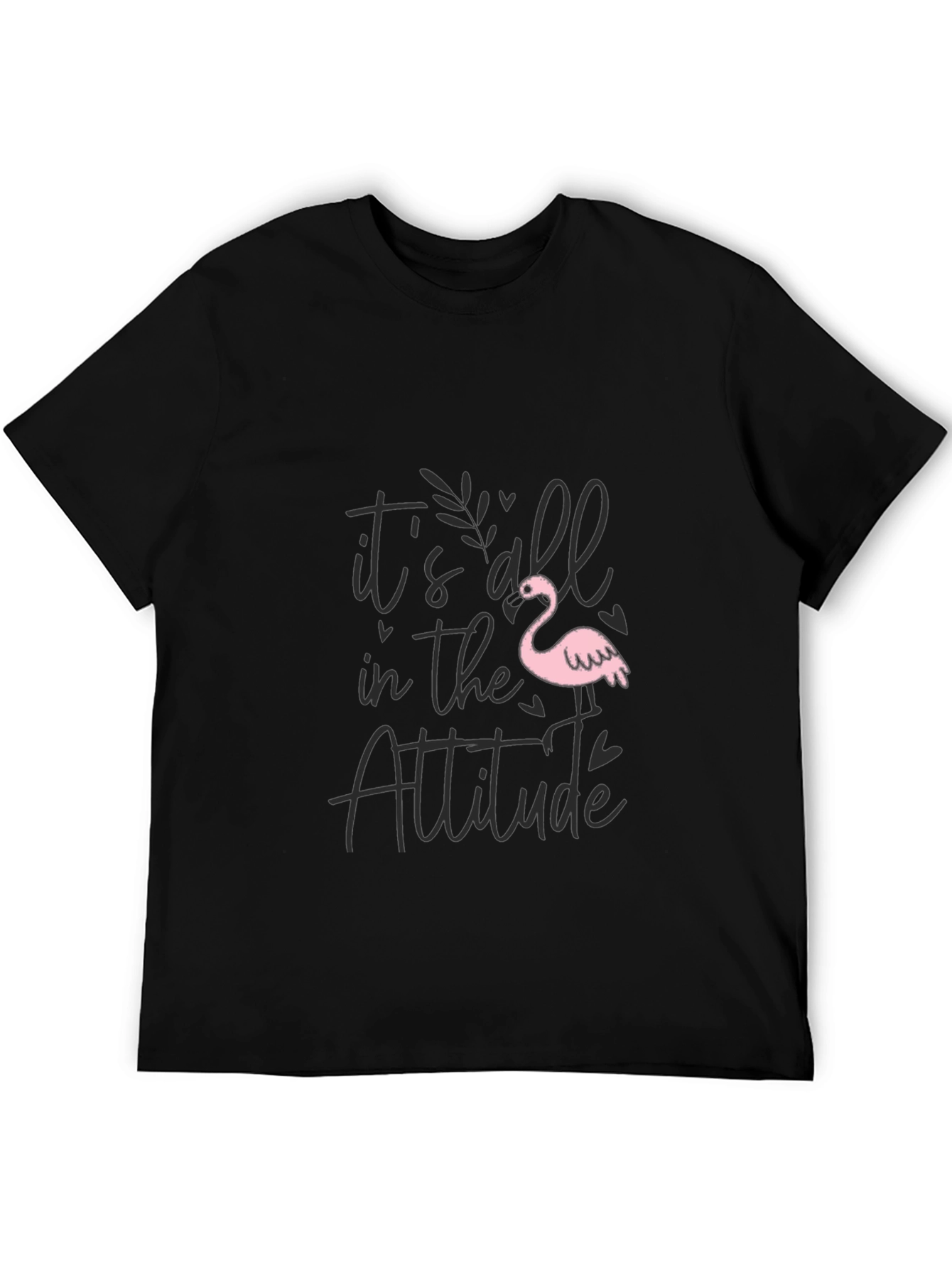 Its All in the Attitude Black T-Shirt