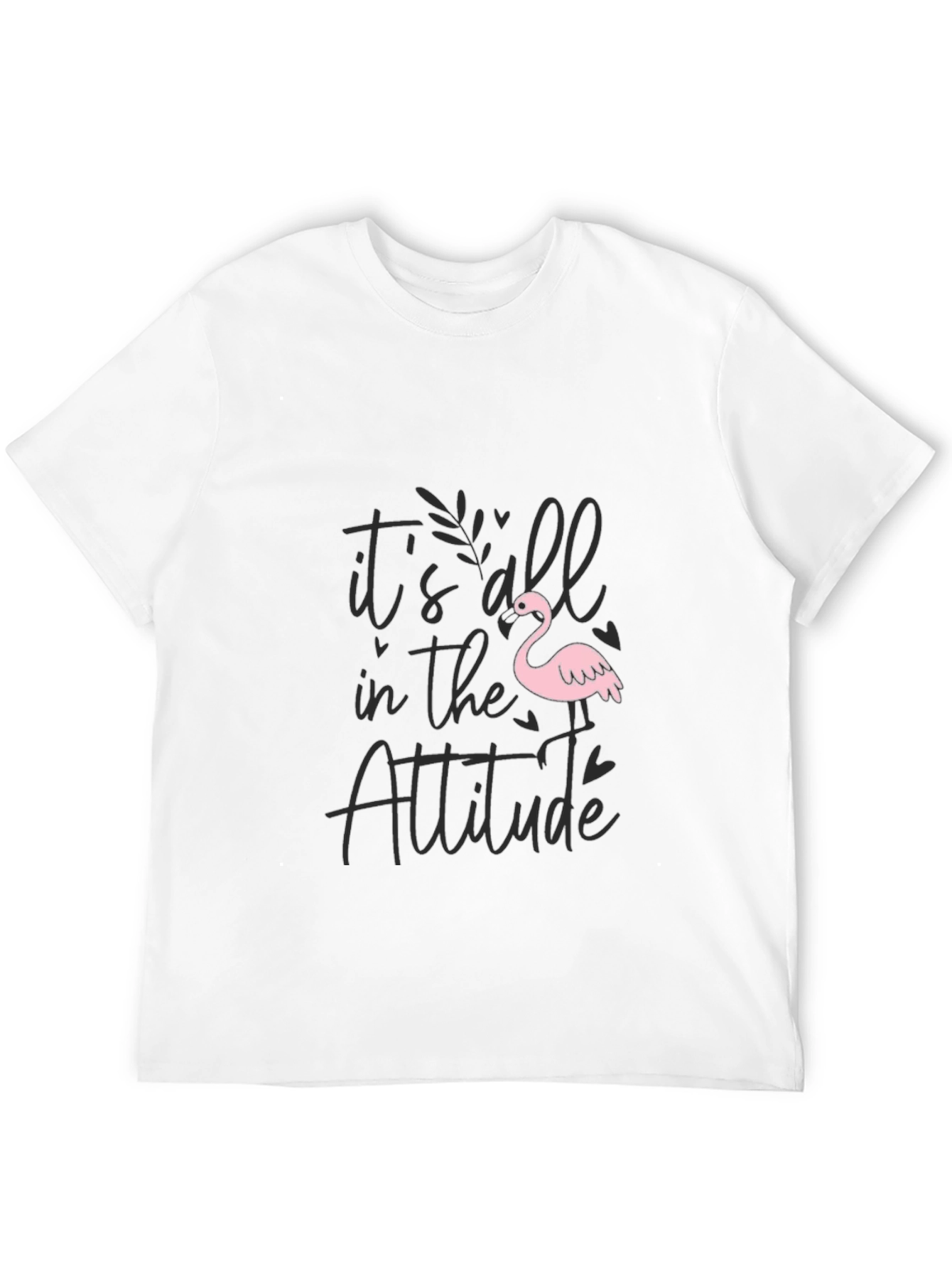 Its All in the Attitude Black T-Shirt