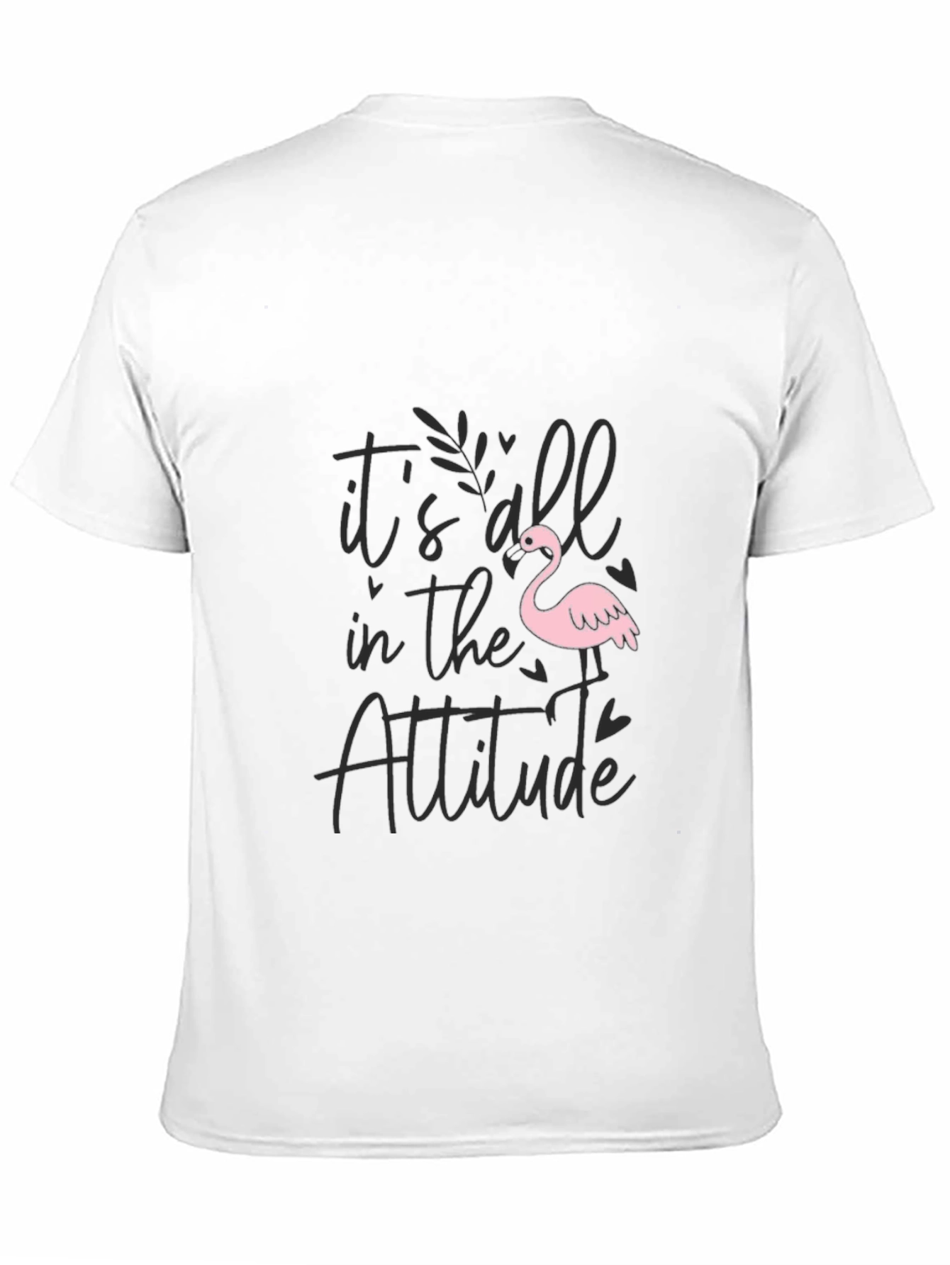 Its All in the Attitude Black T-Shirt