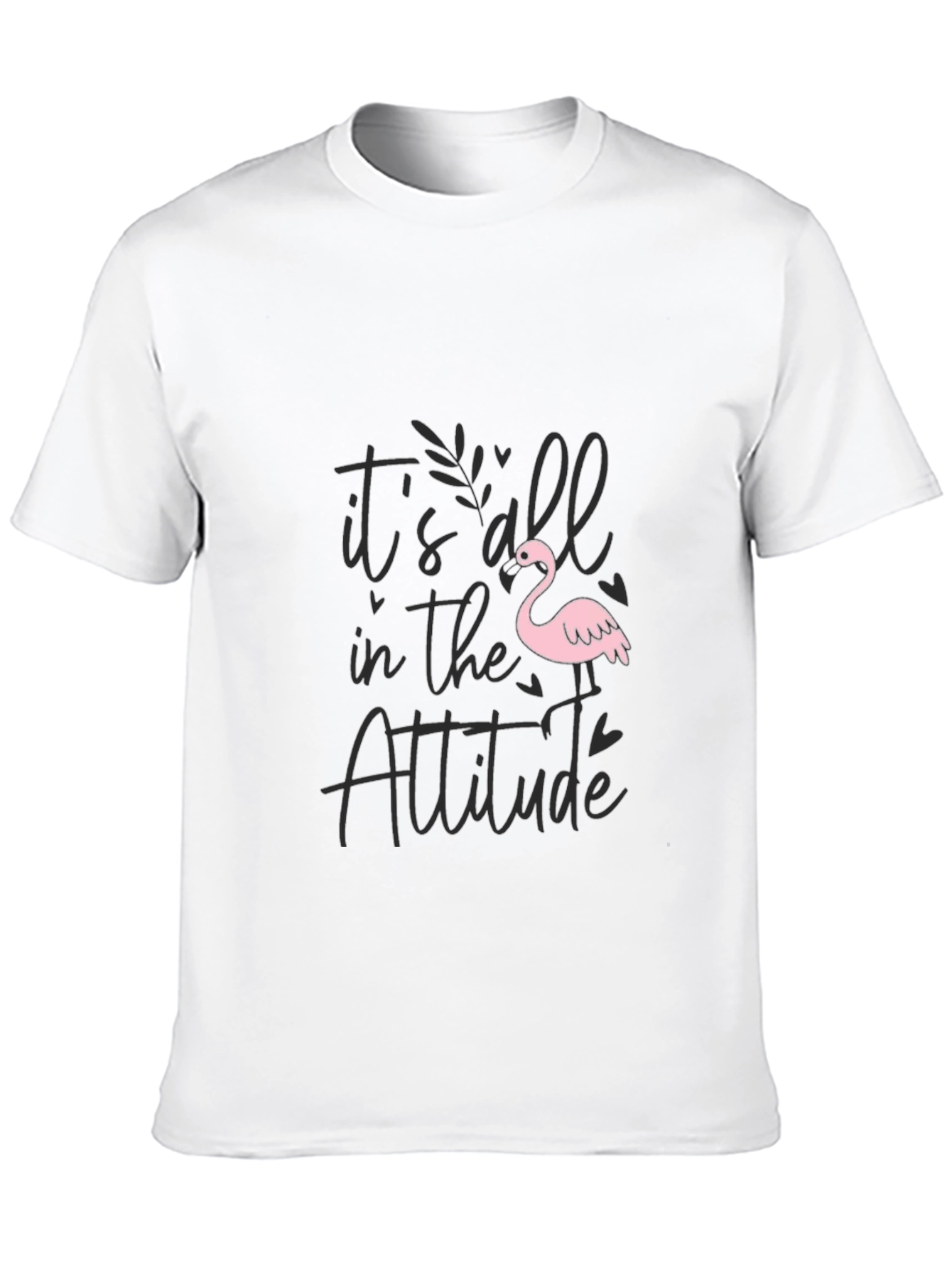 Its All in the Attitude Black T-Shirt