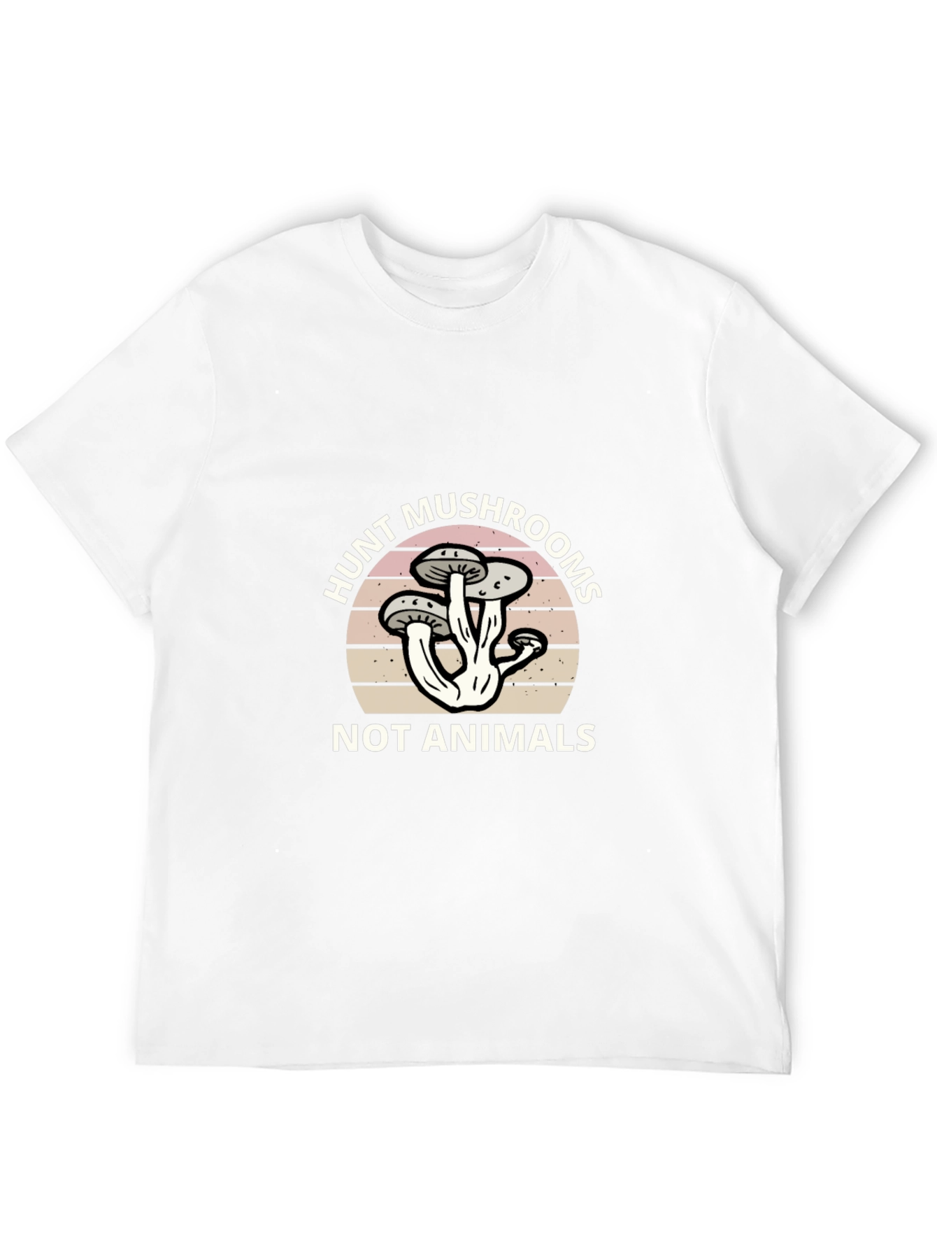 Hunt Mushrooms T-Shirt - Vegan Foraging Apparel