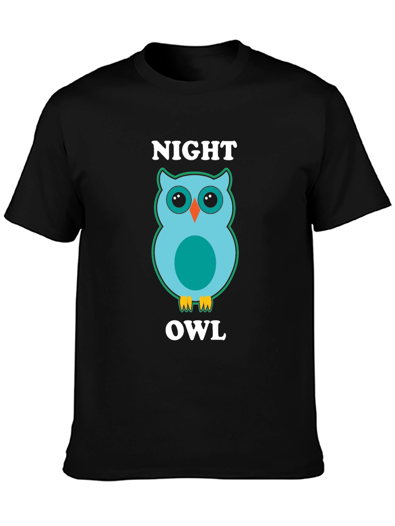 Night Owl Graphic Tee - Soft Cotton Blend