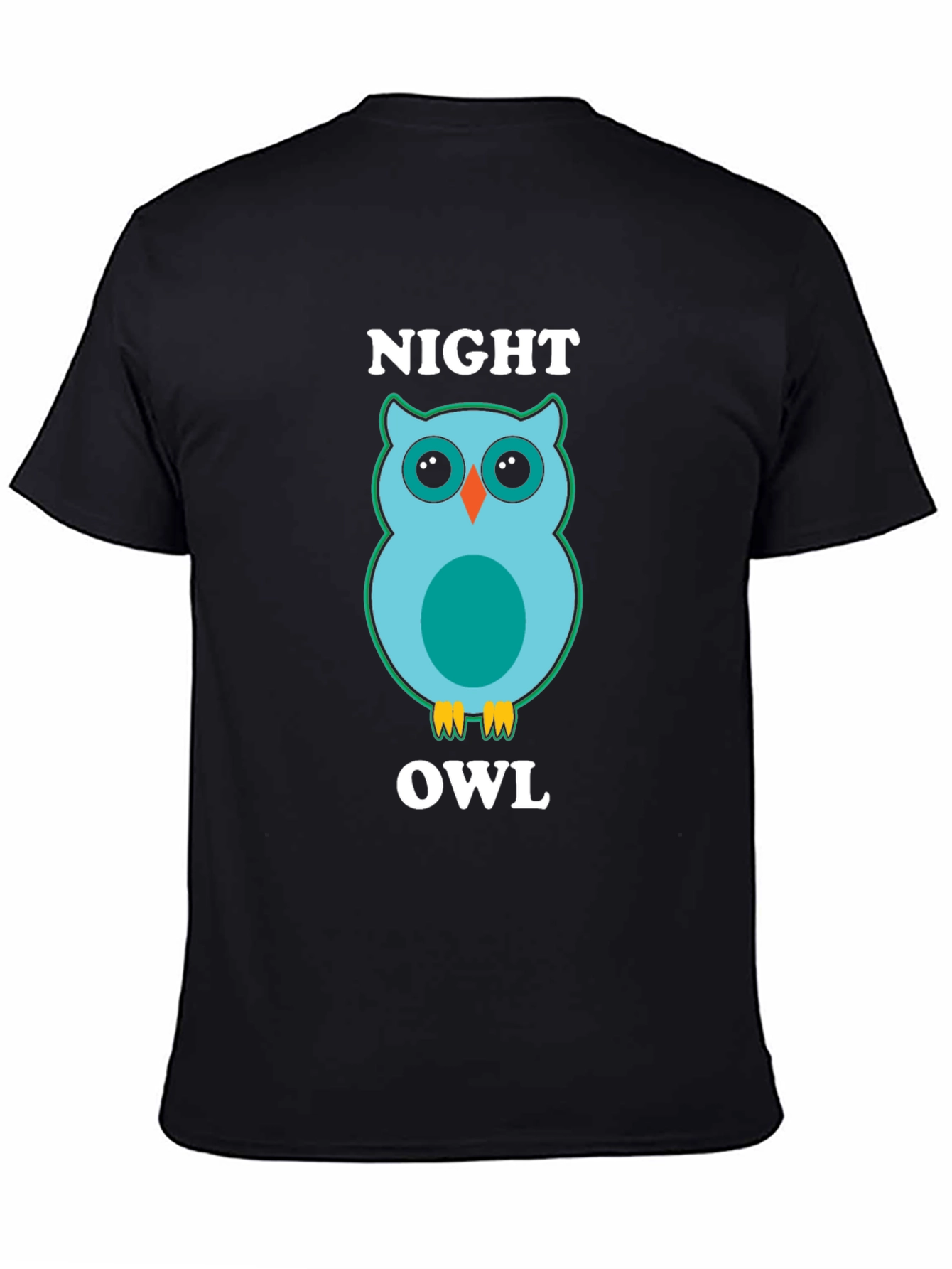Night Owl Graphic Tee - Soft Cotton Blend