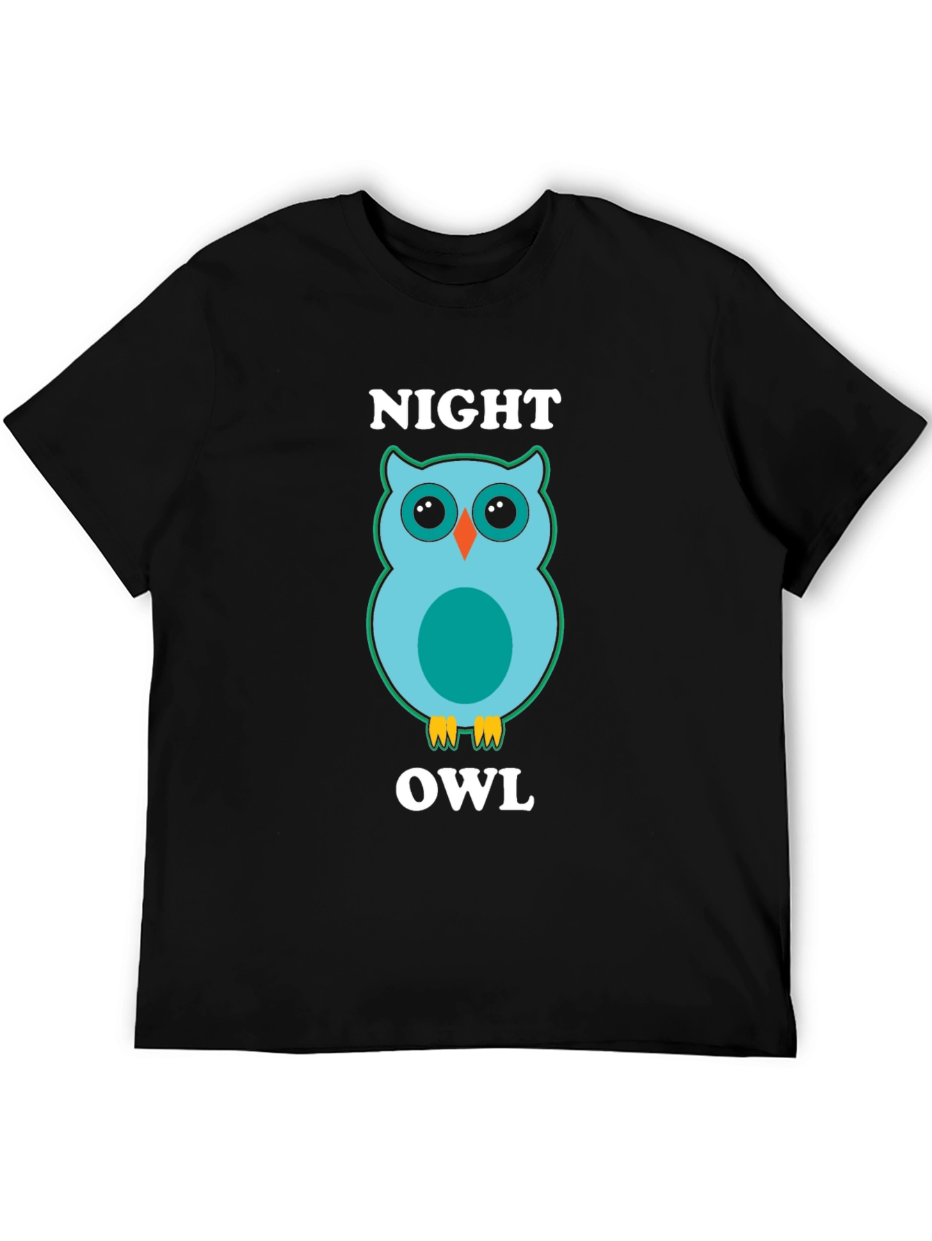 Night Owl Graphic Tee - Soft Cotton Blend