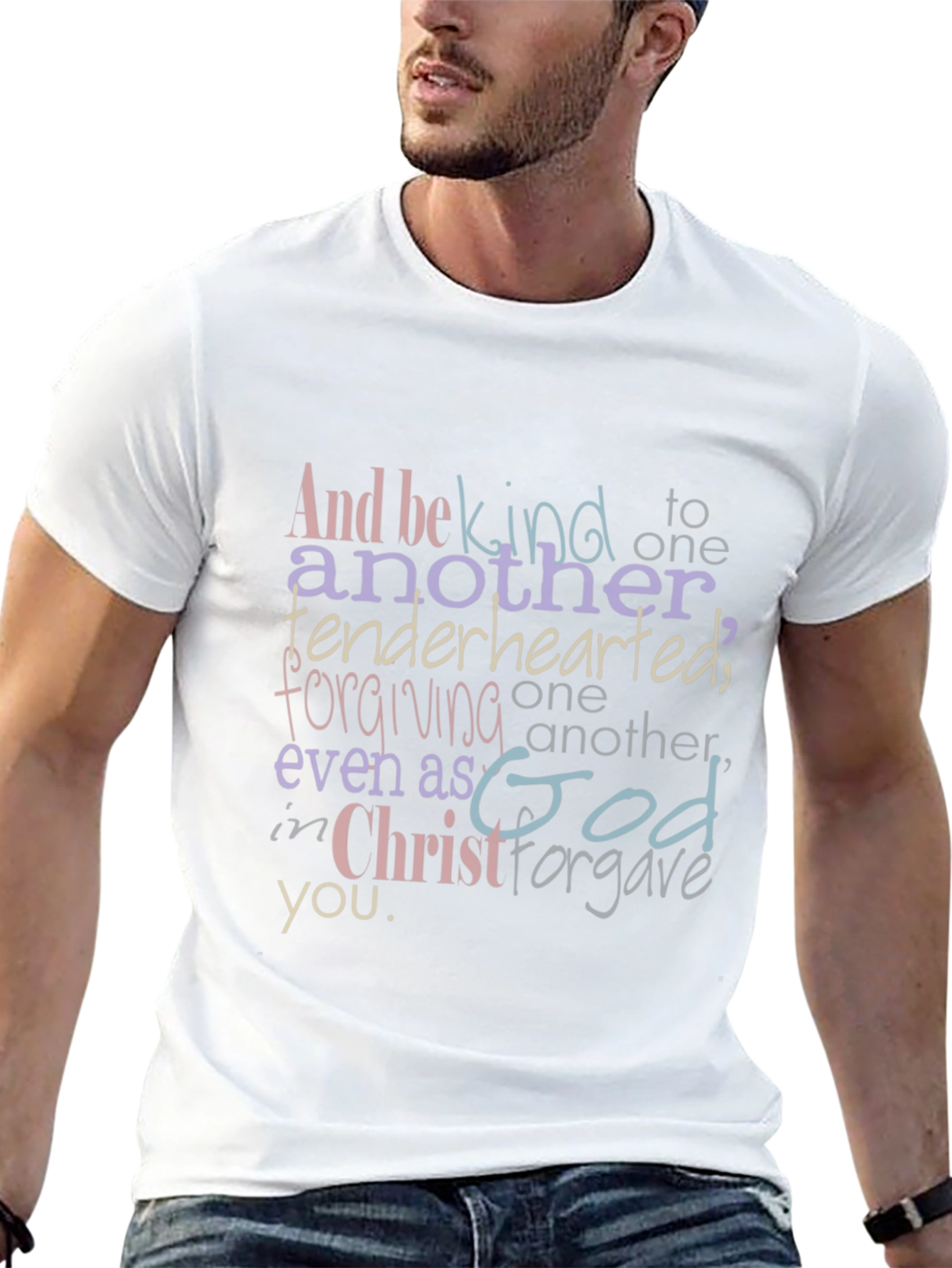 Kindness & Forgiveness Graphic Tee - Black