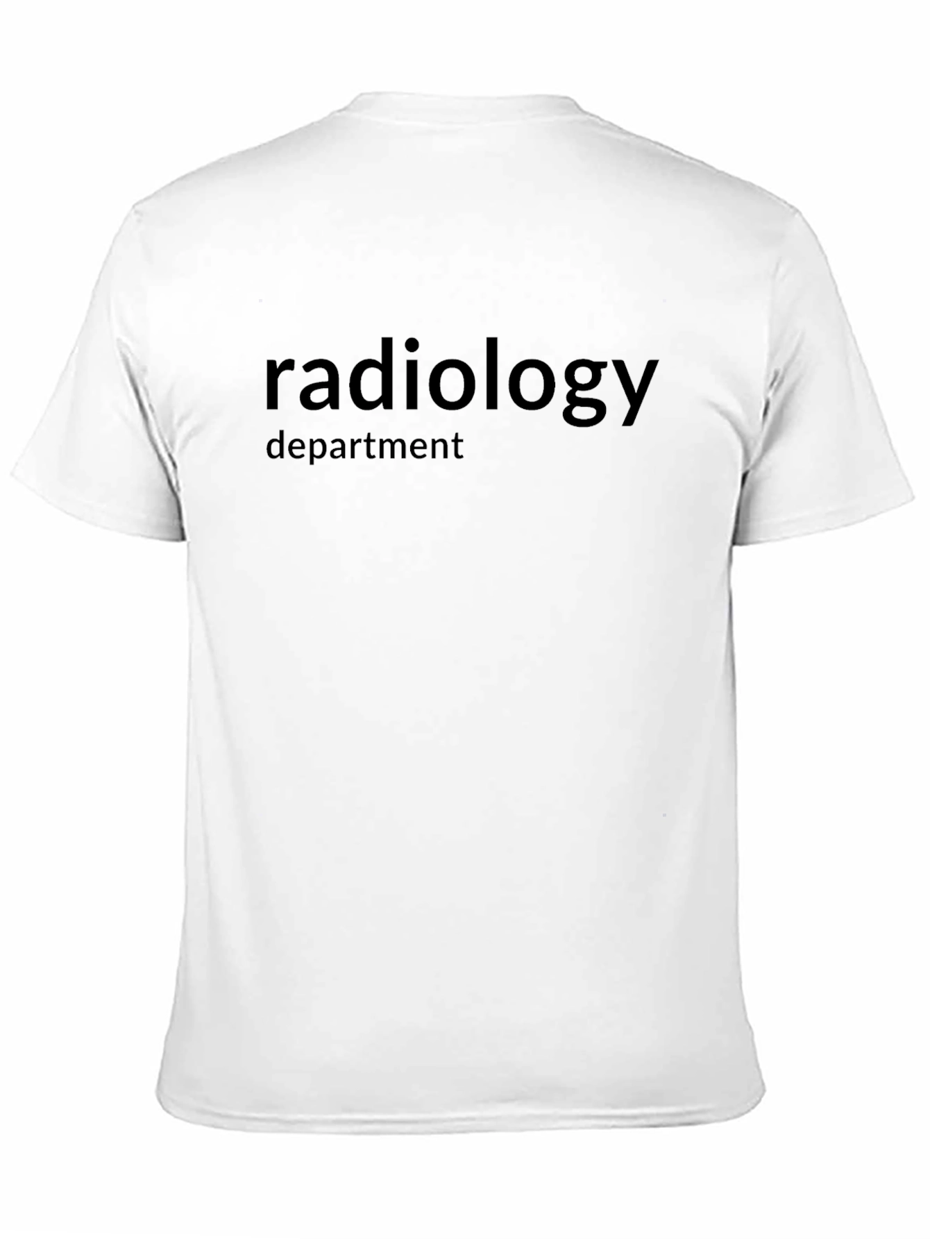 Radiology Department T-Shirt - Medical Professional Apparel