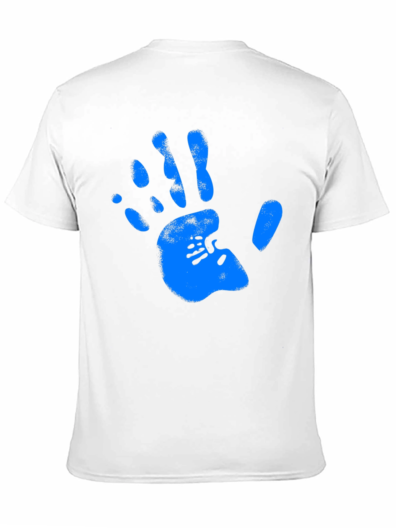 Handprint Graphic Black Tee