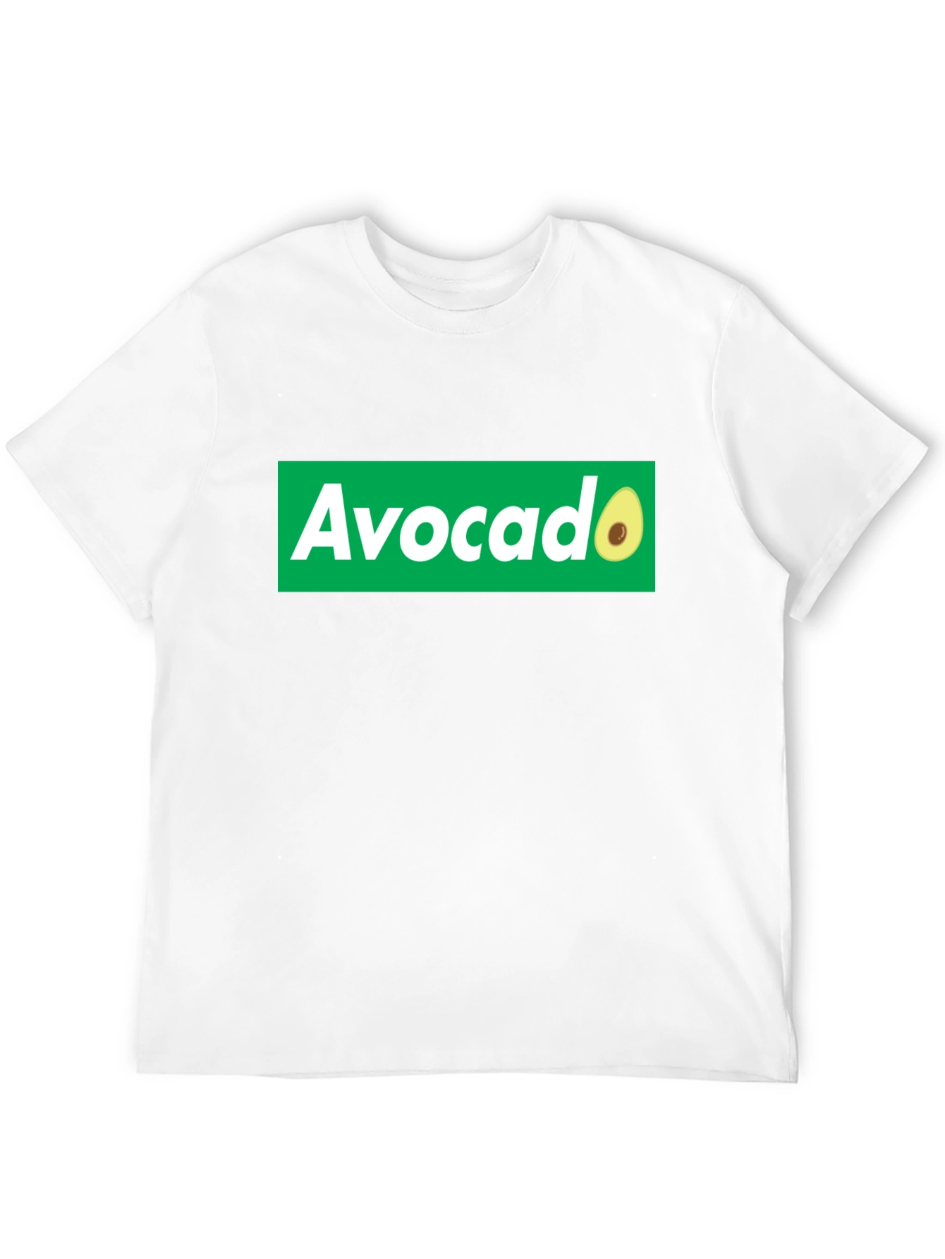 Avocado Graphic Tee - Trendy Fruit Lover T-Shirt