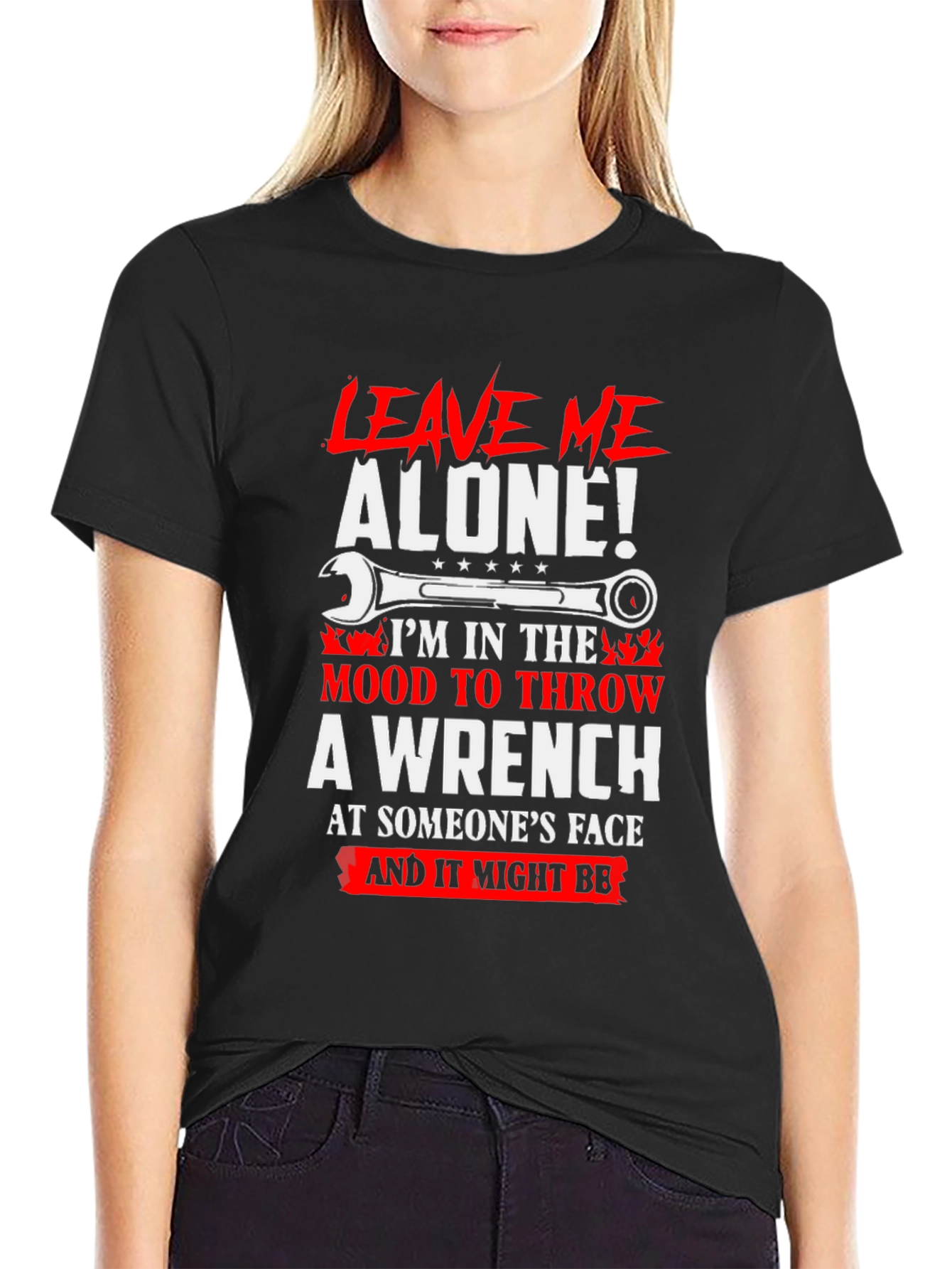 Leave Me Alone Wrench T-Shirt