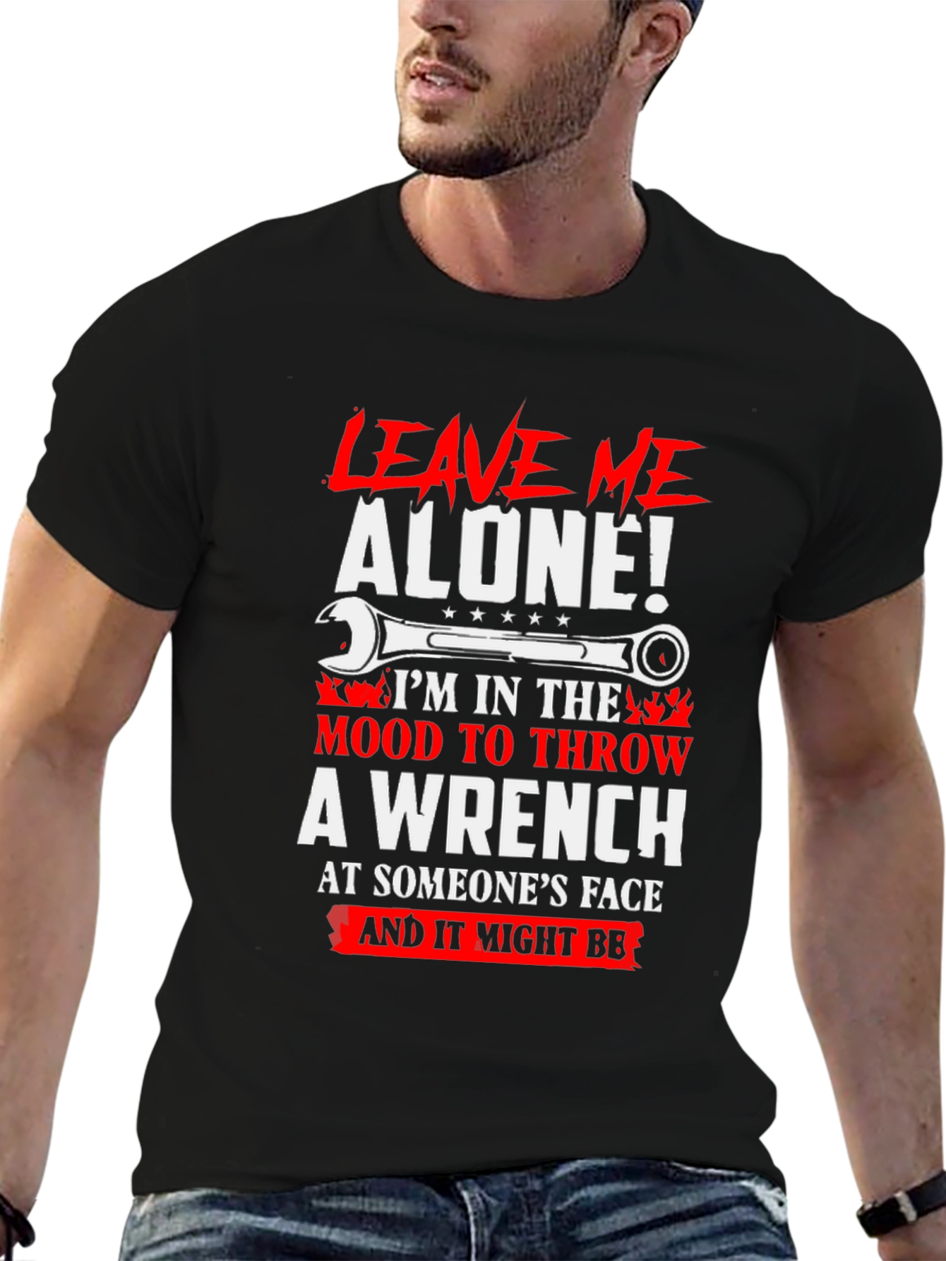Leave Me Alone Wrench T-Shirt