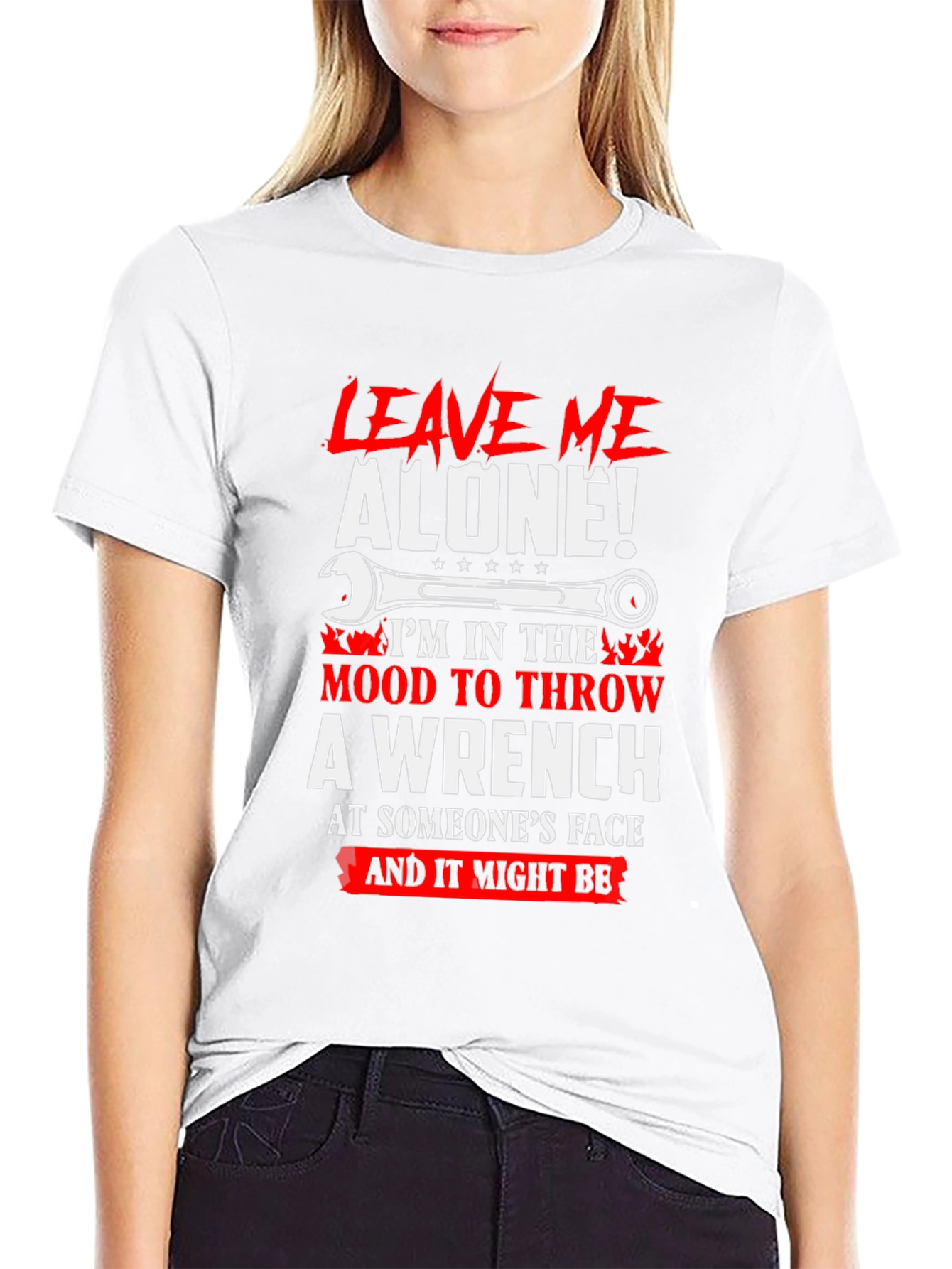 Leave Me Alone Wrench T-Shirt