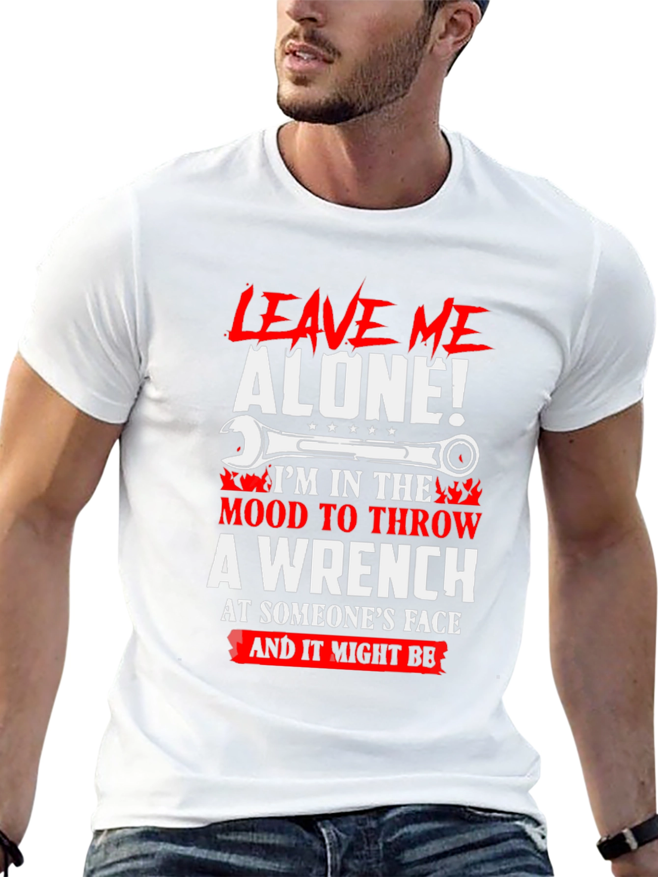 Leave Me Alone Wrench T-Shirt
