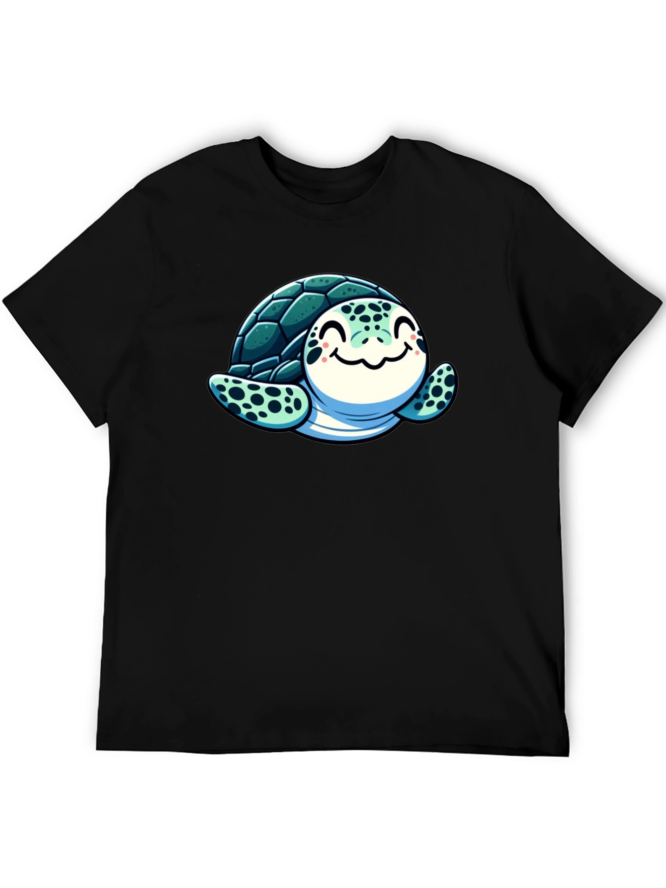 Cute Turtle Graphic T-Shirt - Soft Cotton Blend