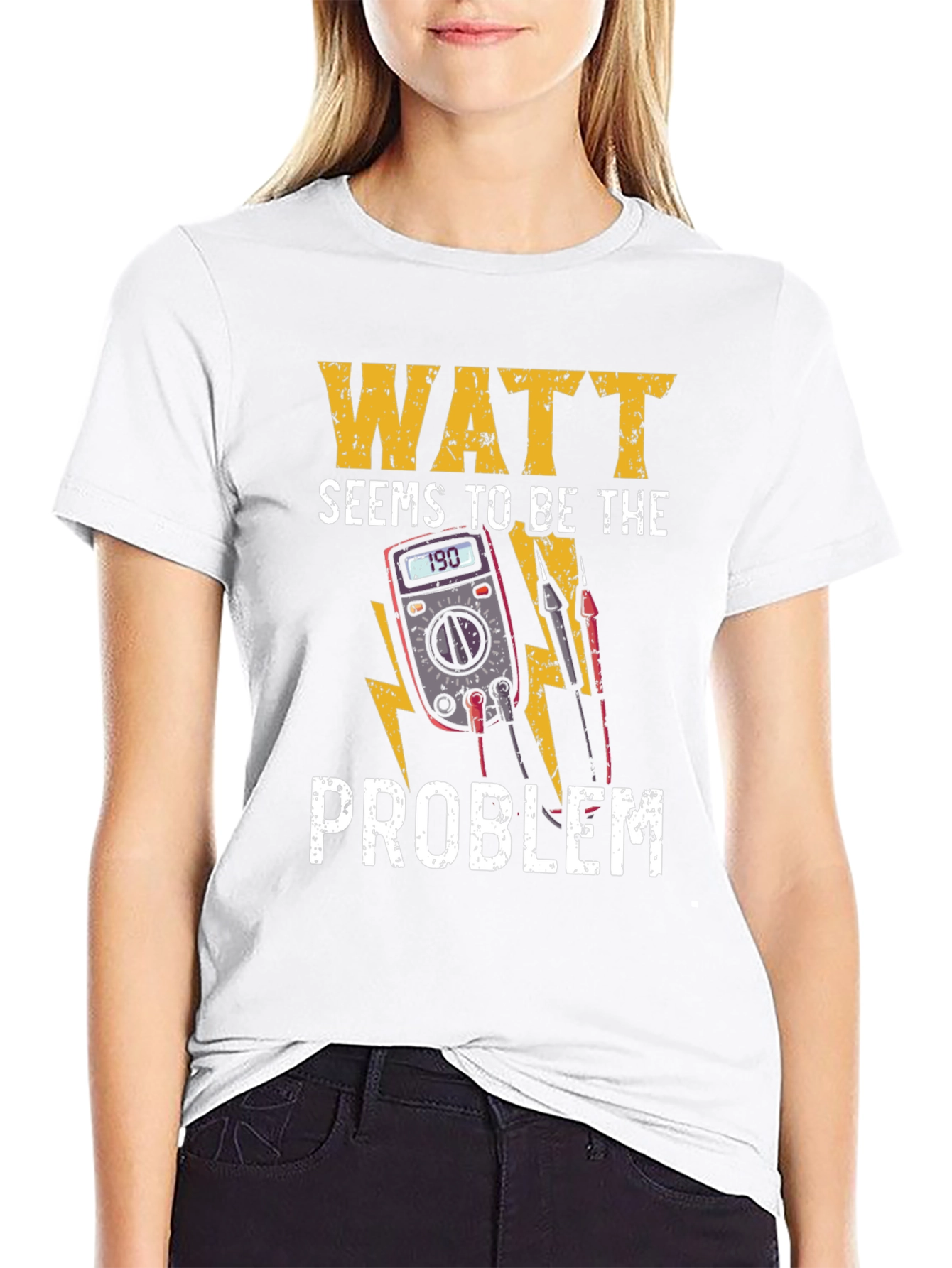 Watt Seems To Be The Problem T-Shirt